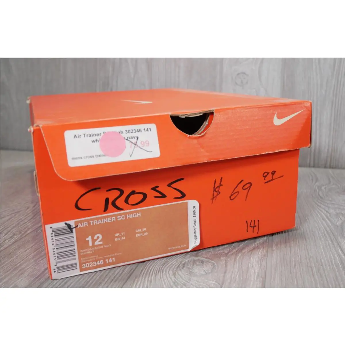 Nike shoes - Nike Air Trainer SC High - 302346-141 - White 5