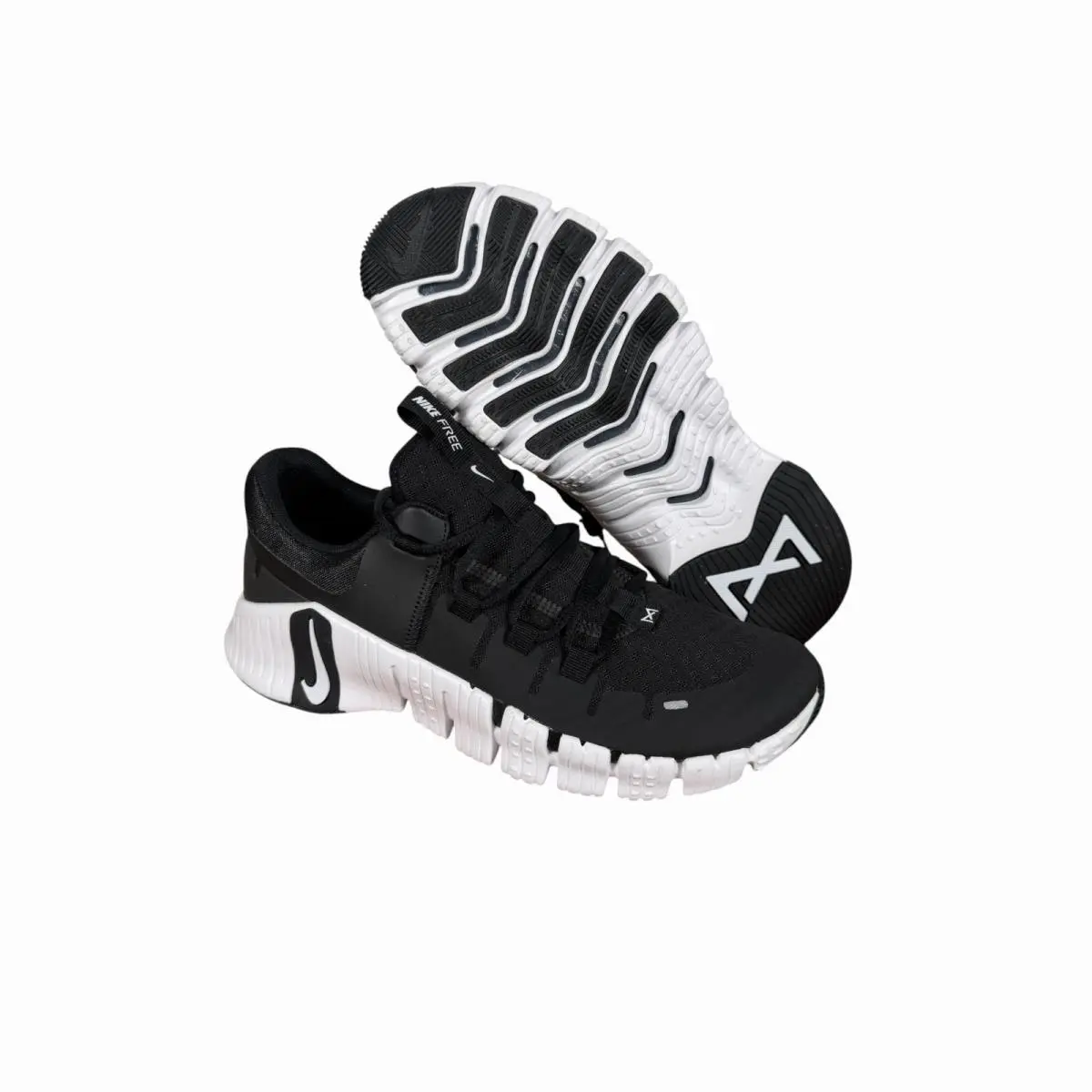 Nike Free Metcon 5 Black White Anthracite DV3949-001 Men`s Shoes Size 9 - Black