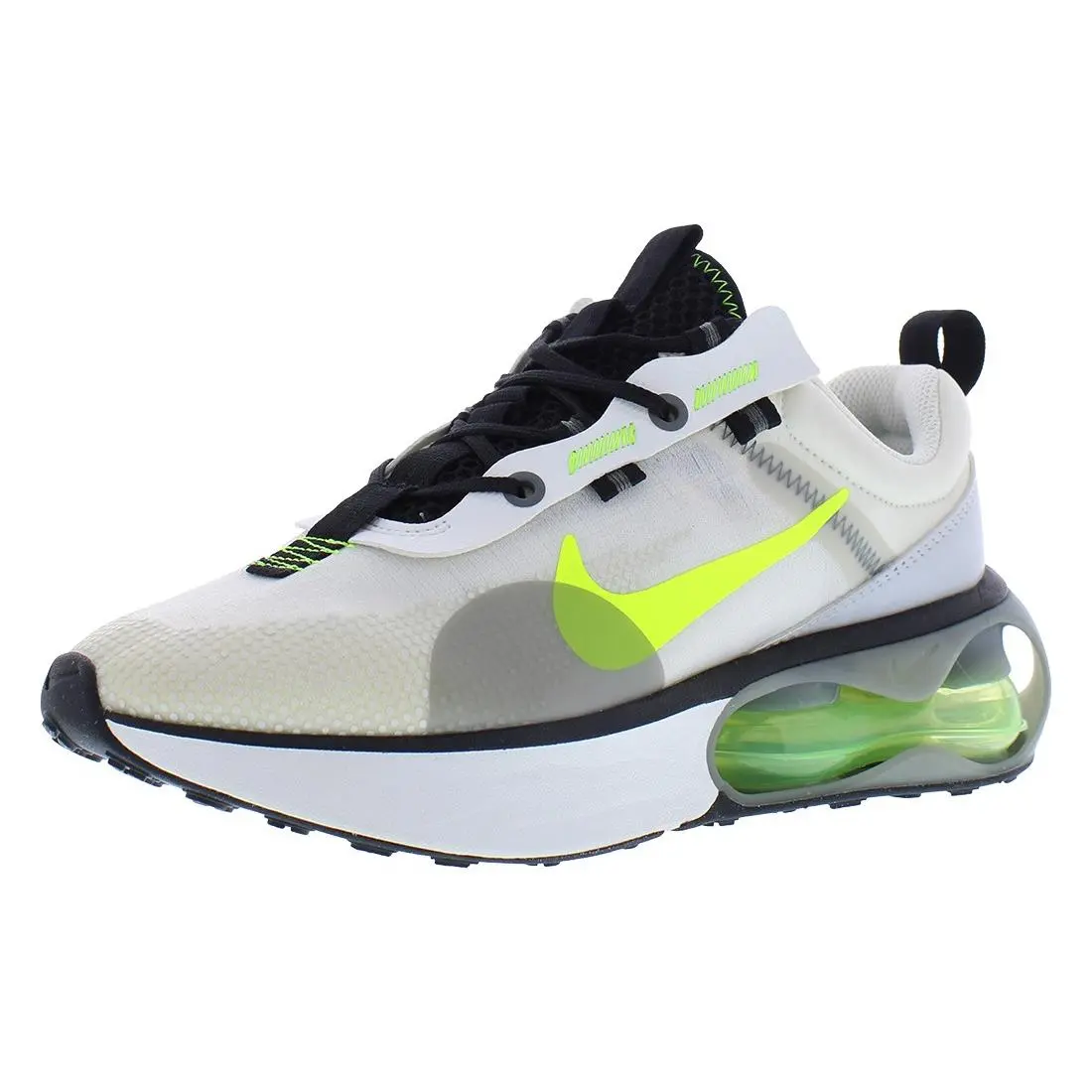 Nike Air Max 2021 GS Boys Shoes Size 5.5 Color: Summit White/volt/photon Dust
