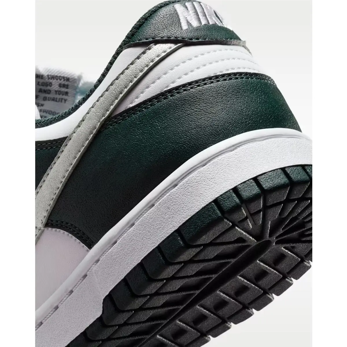 Nike shoes - Nike Dunk Low - Dunk Low - IO7450-364 - Seaweed/White/Sail/Metallic Silver 4