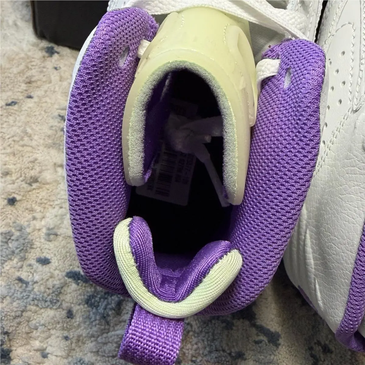 Nike shoes - DZ5577109 - DZ5577-109 - White Black Purple 8