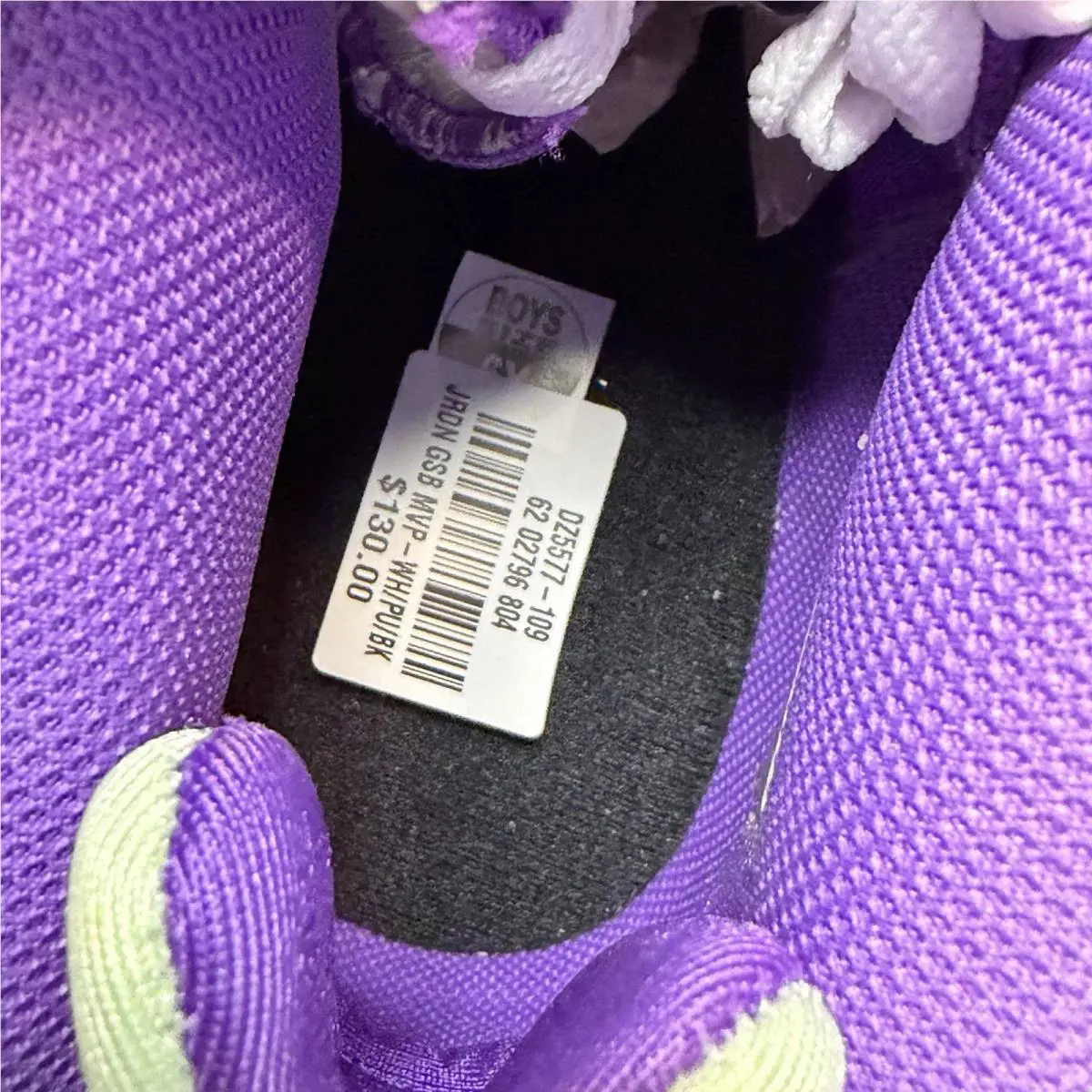 Nike shoes - DZ5577109 - DZ5577-109 - White Black Purple 0