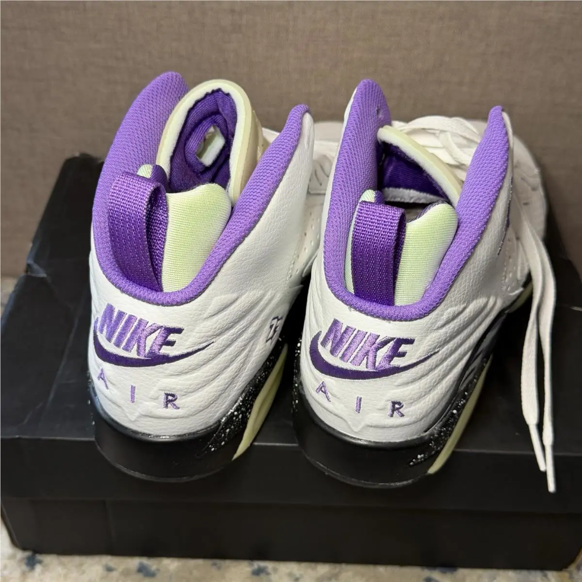 Nike shoes - DZ5577109 - DZ5577-109 - White Black Purple 6