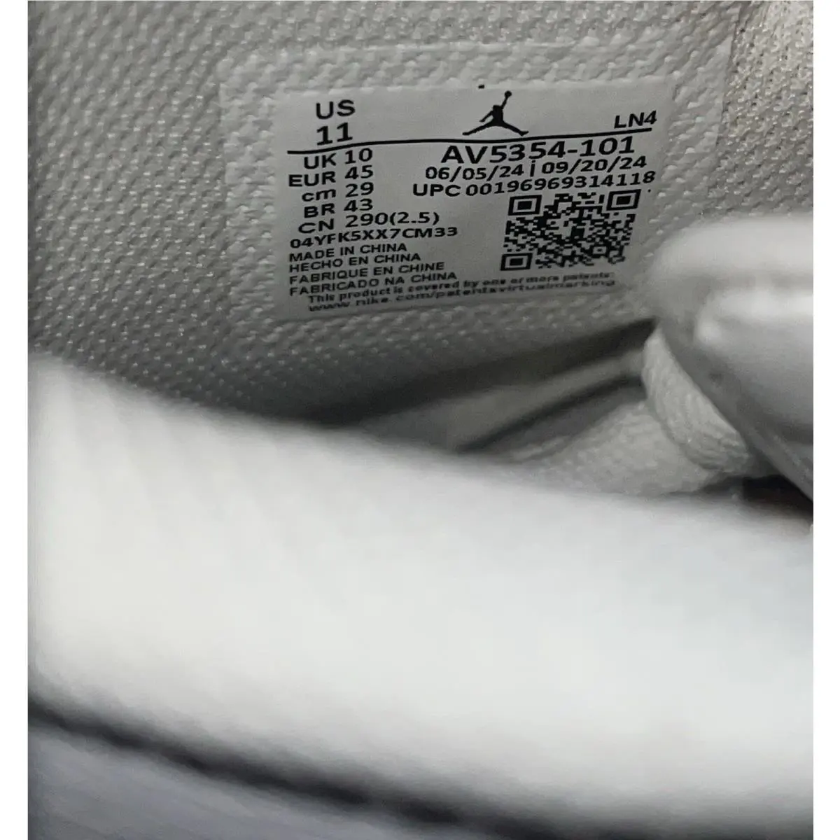 Nike shoes - Nike Air Jordan 1 - Air - White 6