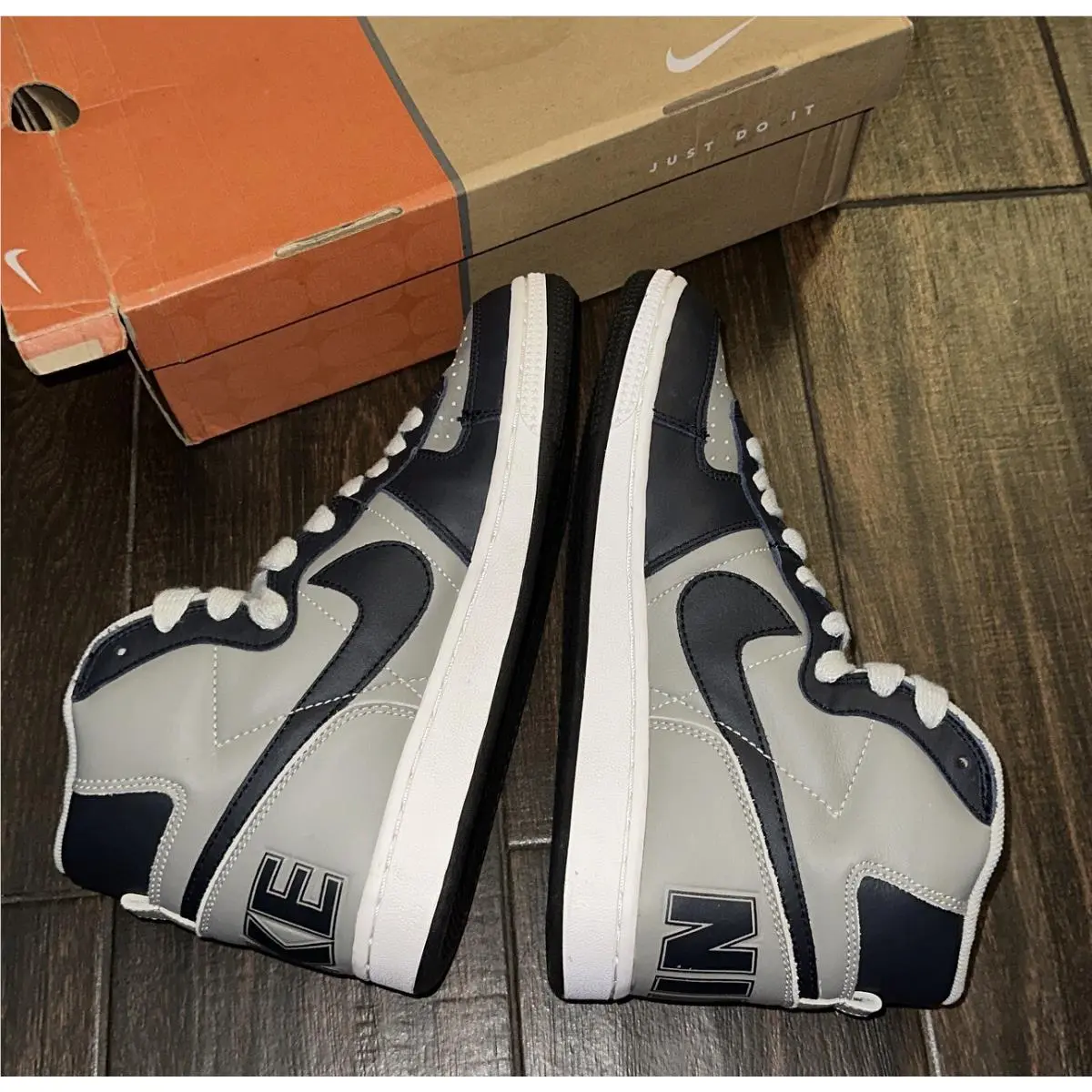 Nike shoes - Nike Terminator High - Terminator High - 307147-041 - Gray 1