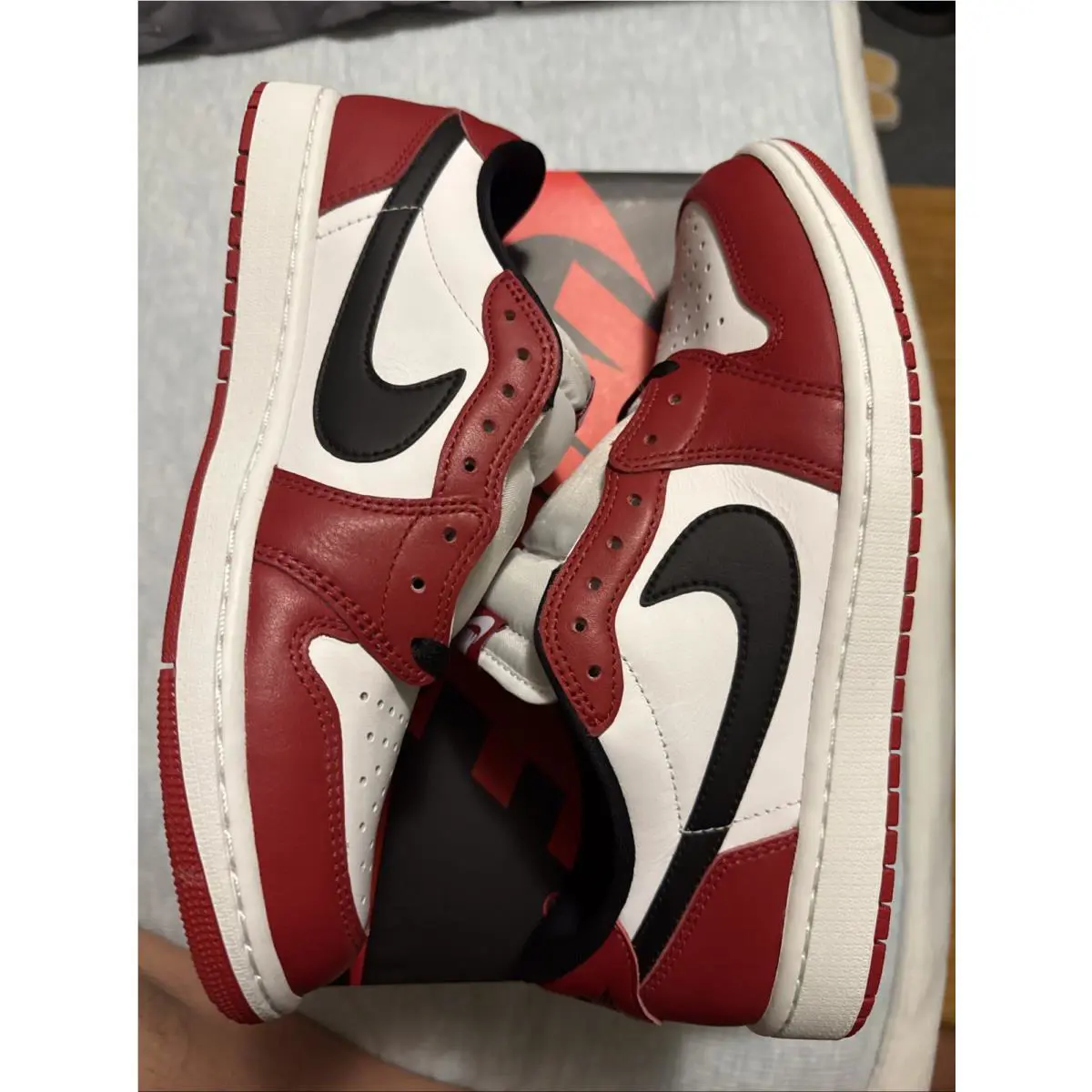 Nike shoes - AIR JORDAN 1 Retro Low OG “Chicago” - Varsity Red/Black-Summit White 2