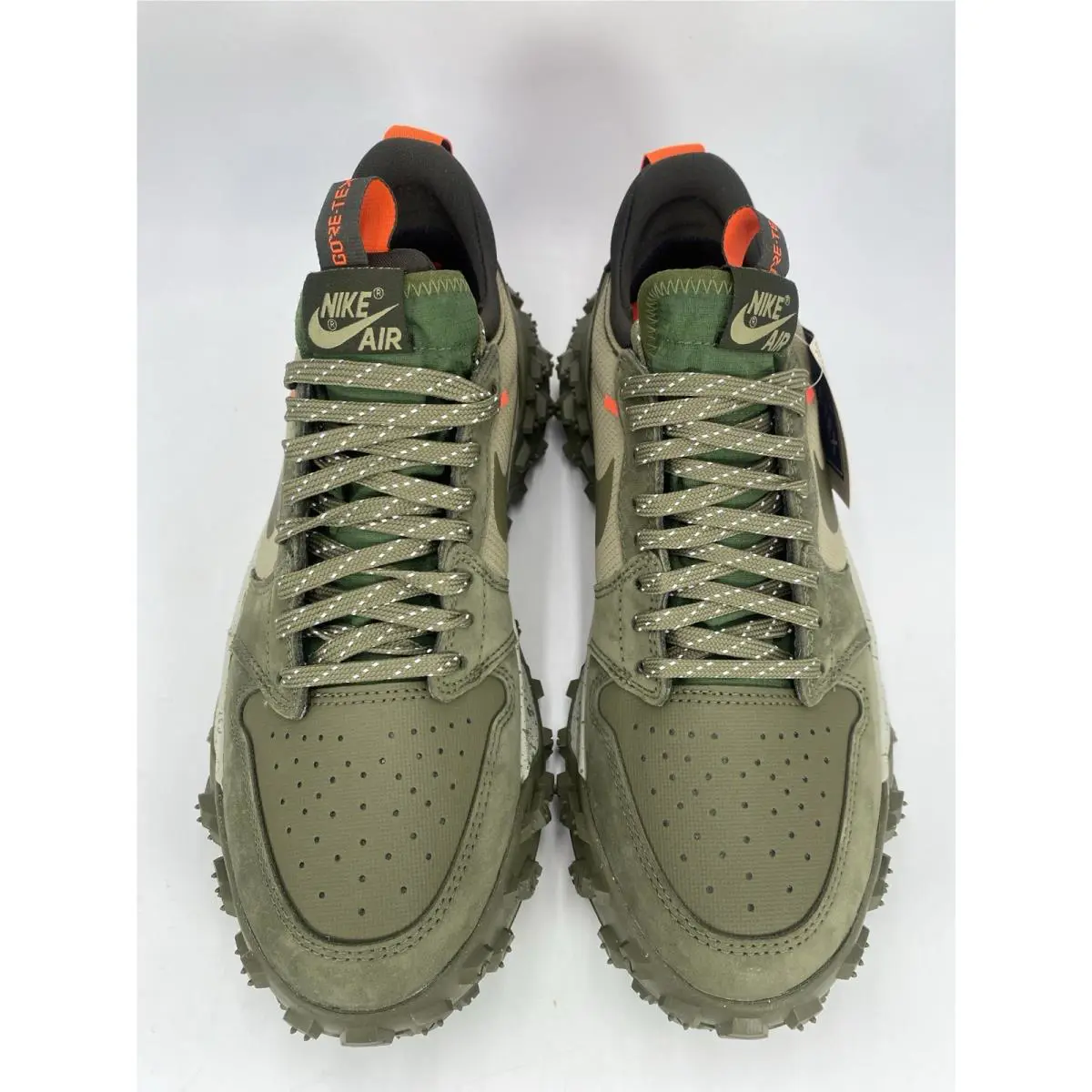 Nike shoes - Nike Air Jordan 1 - Air - FV4227-201 - Mediuim Olive/Medium Khaki (UPC: 198726954803) 4