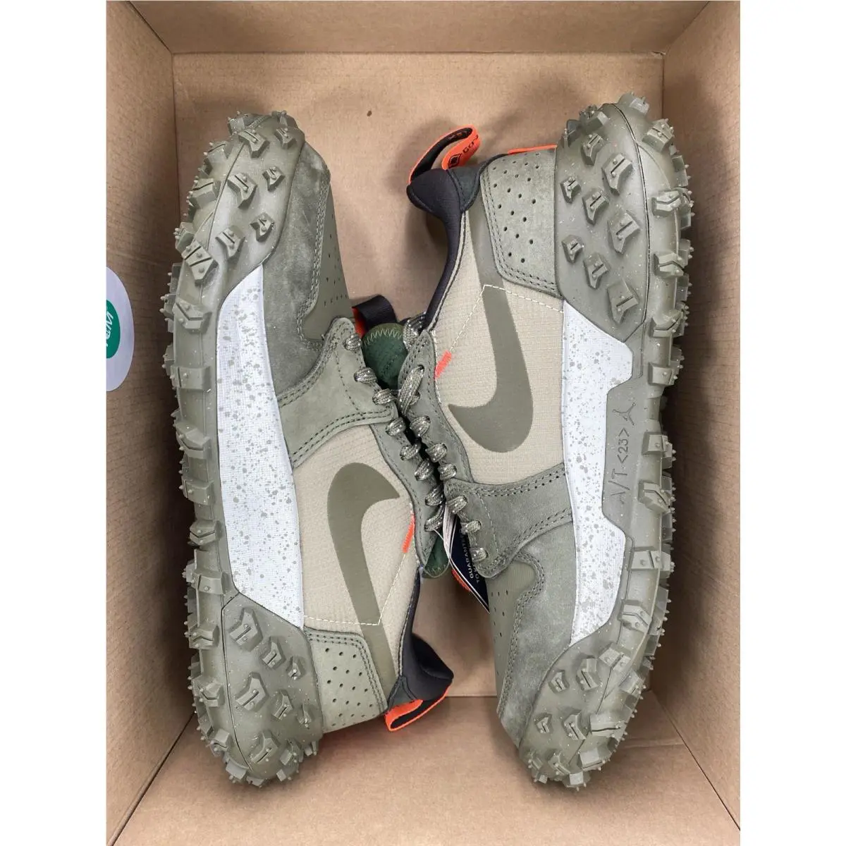Nike shoes - Nike Air Jordan 1 - Air - FV4227-201 - Mediuim Olive/Medium Khaki (UPC: 198726954803) 7