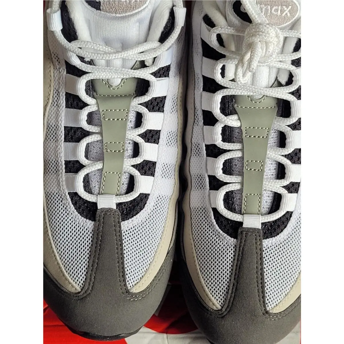 Nike shoes - Nike Air Max 95 Big Bubble SE - HM4740 007 - Black / White-Medium Ash (UPC: 198482391225) 12