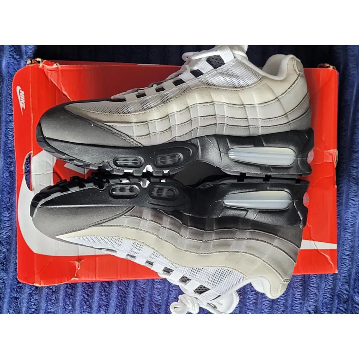 Nike shoes - Nike Air Max 95 Big Bubble SE - HM4740 007 - Black / White-Medium Ash (UPC: 198482391225) 13