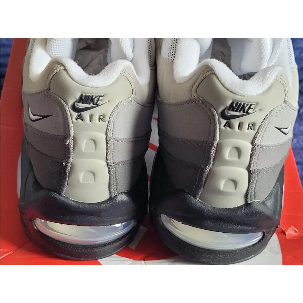 Nike shoes - Nike Air Max 95 Big Bubble SE - HM4740 007 - Black / White-Medium Ash (UPC: 198482391225) 6