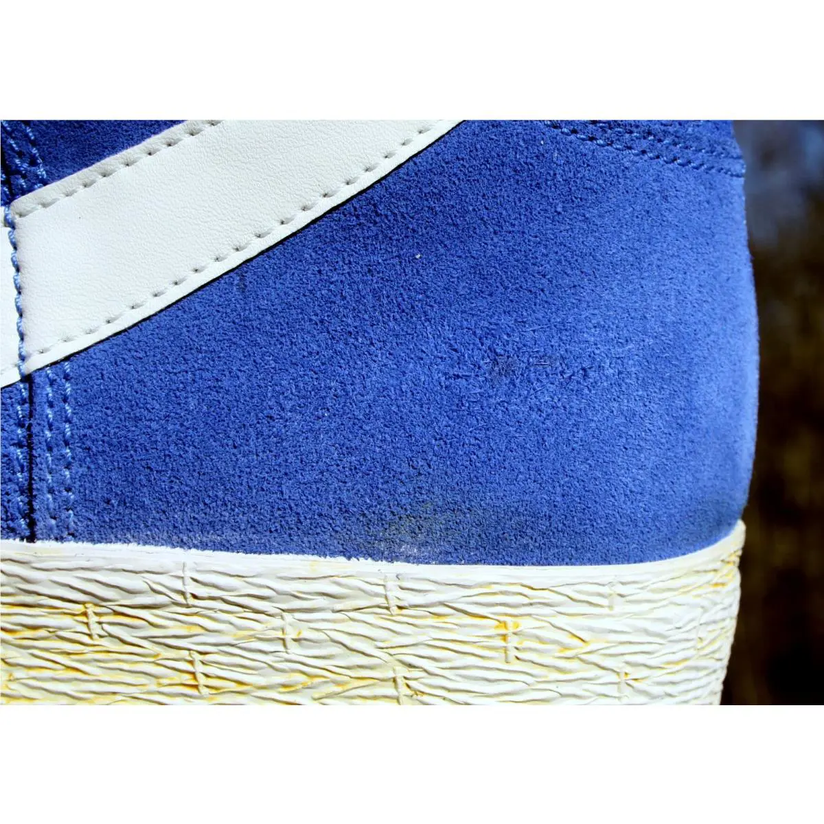 Nike shoes - Nike Dunk High Vintage QS - 398263-400 - Varsity royal/sail (UPC: 886059725770) 8