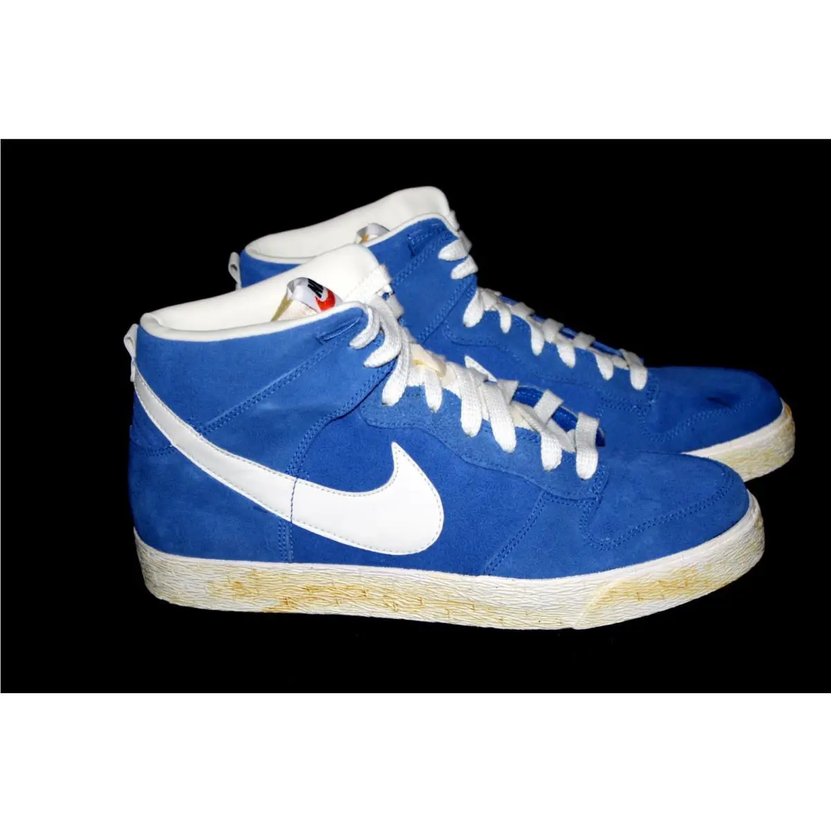 Nike shoes - Nike Dunk High Vintage QS - 398263-400 - Varsity royal/sail (UPC: 886059725770) 10