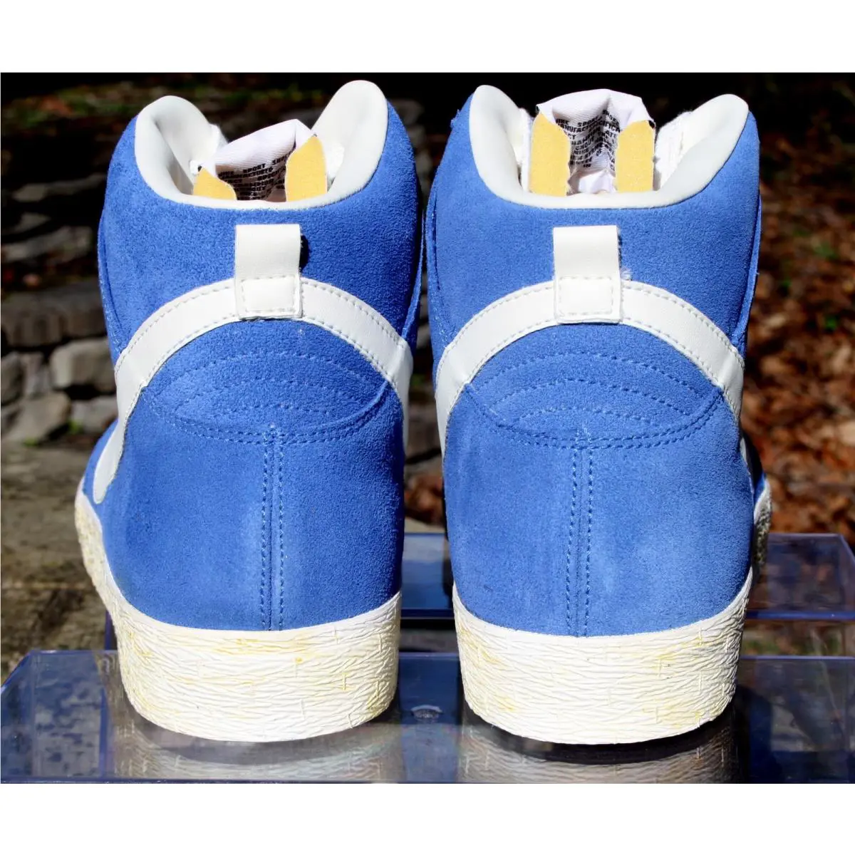 Nike shoes - Nike Dunk High Vintage QS - 398263-400 - Varsity royal/sail (UPC: 886059725770) 2