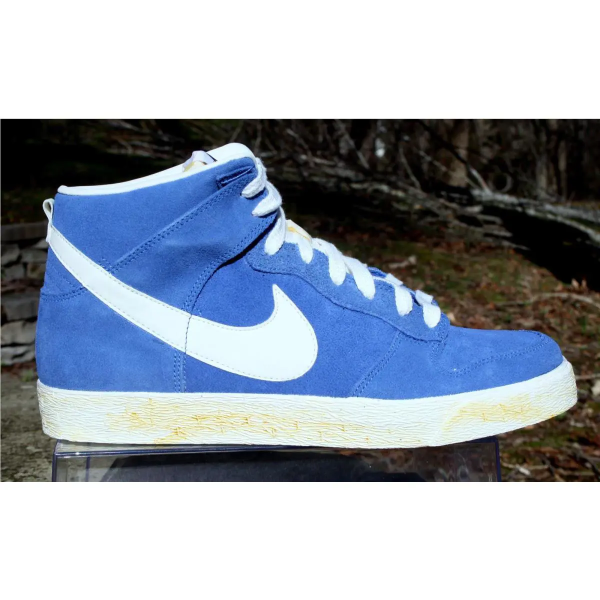 Nike shoes - Nike Dunk High Vintage QS - 398263-400 - Varsity royal/sail (UPC: 886059725770) 5