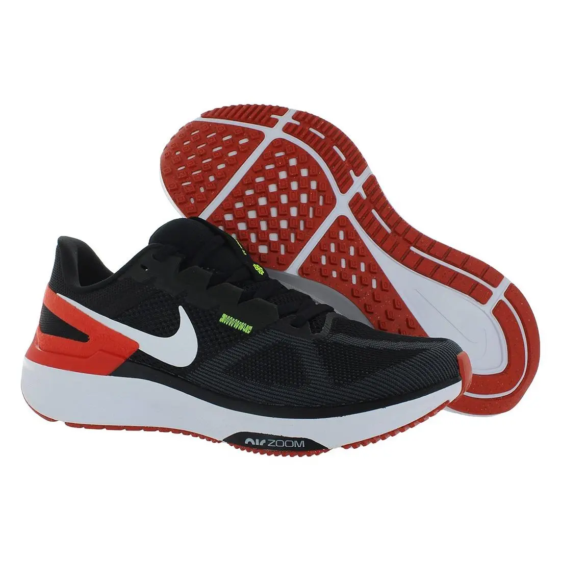 Nike Air Zoom Structure 25 Unisex Shoes Size 13 Color: Black/white/picante Red