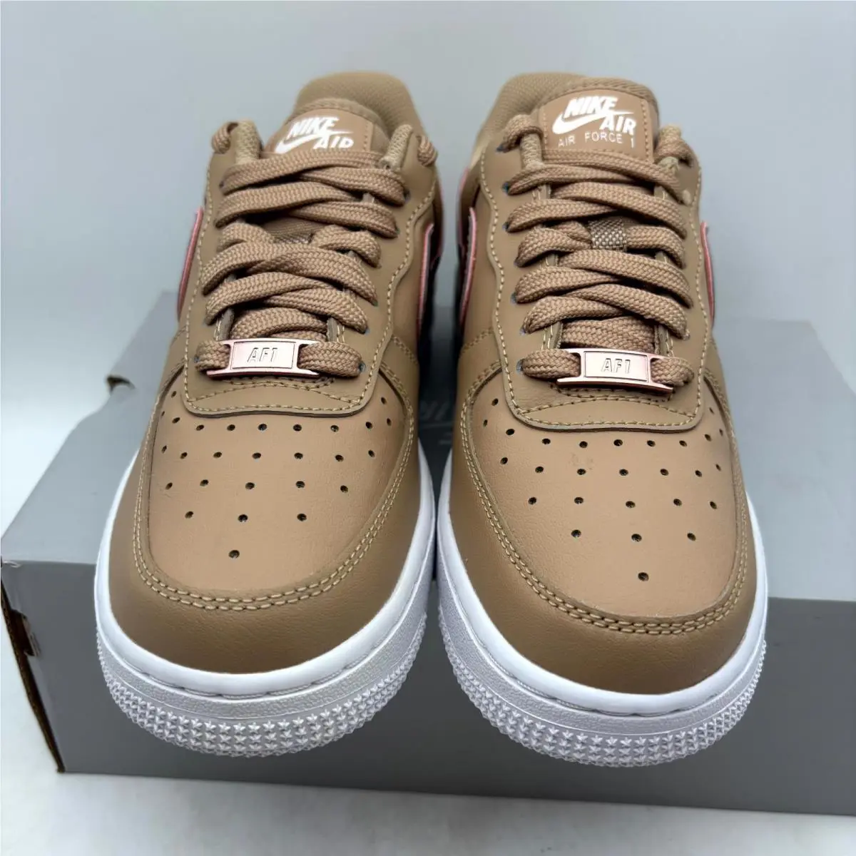 Nike shoes - Nike Air Force 1 `07 DD1523-200 - DD1523-200 - Hemp Rose Gold (UPC: 195243799580) 1