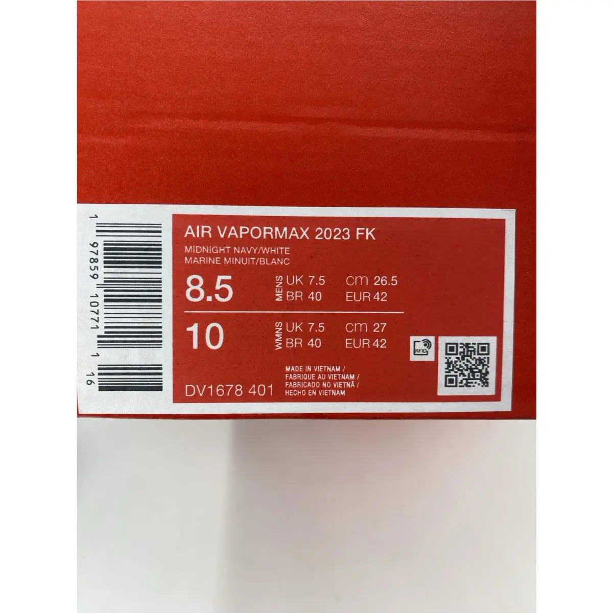 Nike shoes - Nike Air VaporMax 2023 - Air VaporMax - DV1678-401 - White (UPC: 197859107711) 8