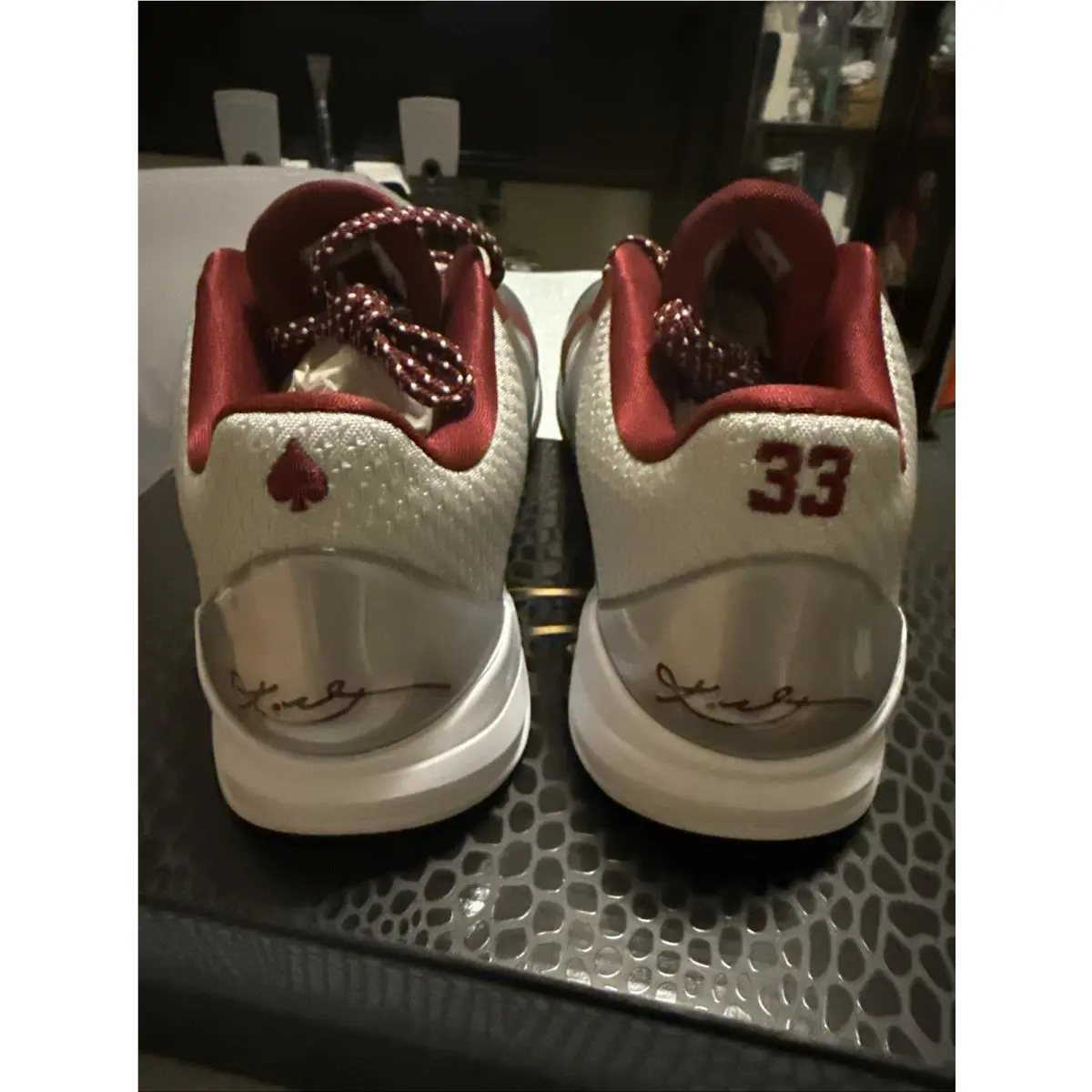 Nike shoes - Kobe V Protro - Kobe Protro - METALLIC SILVER/Team Red-White 0