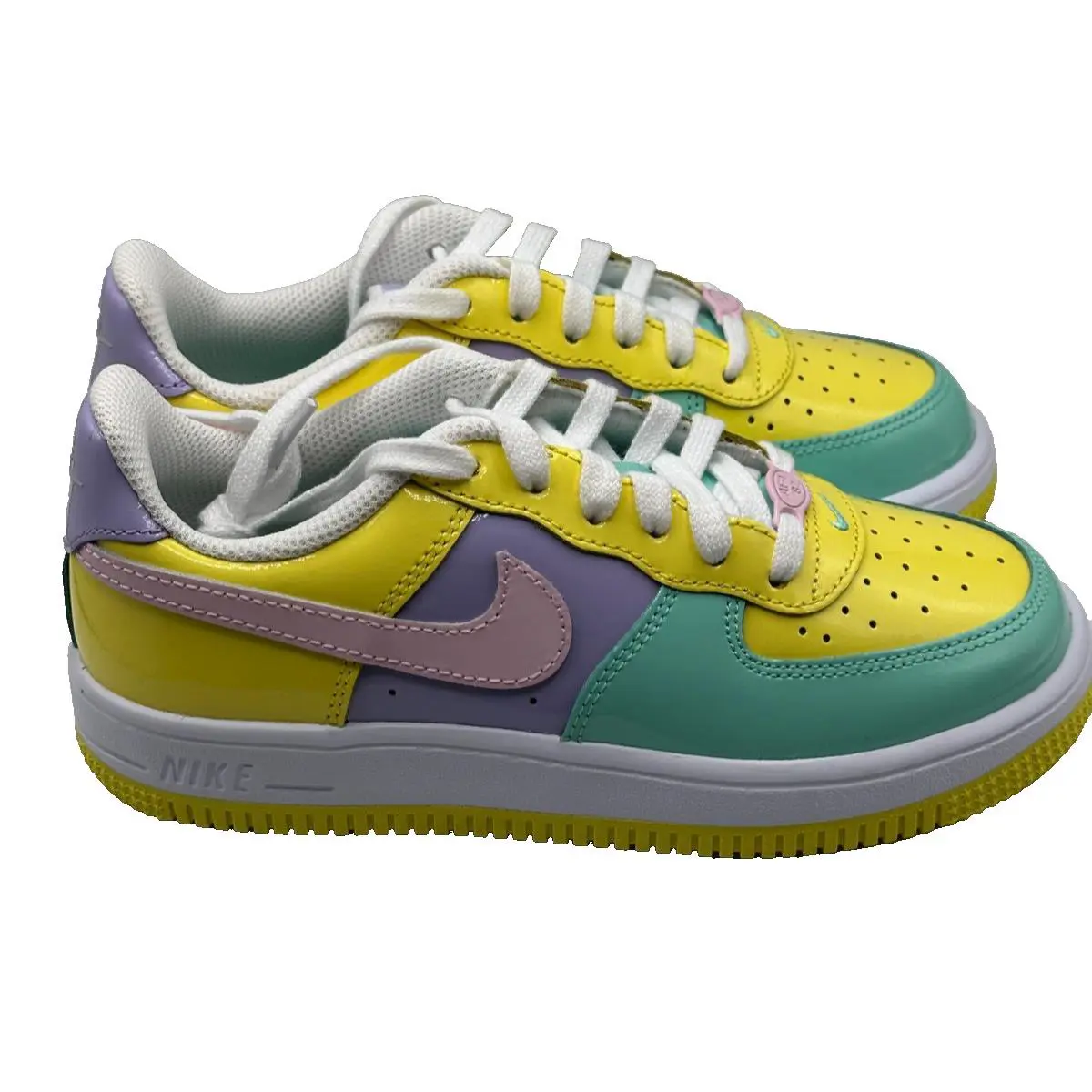 Nike shoes - Force 1 Low BP Lace - Yellow Pulse / Pink Foam 1