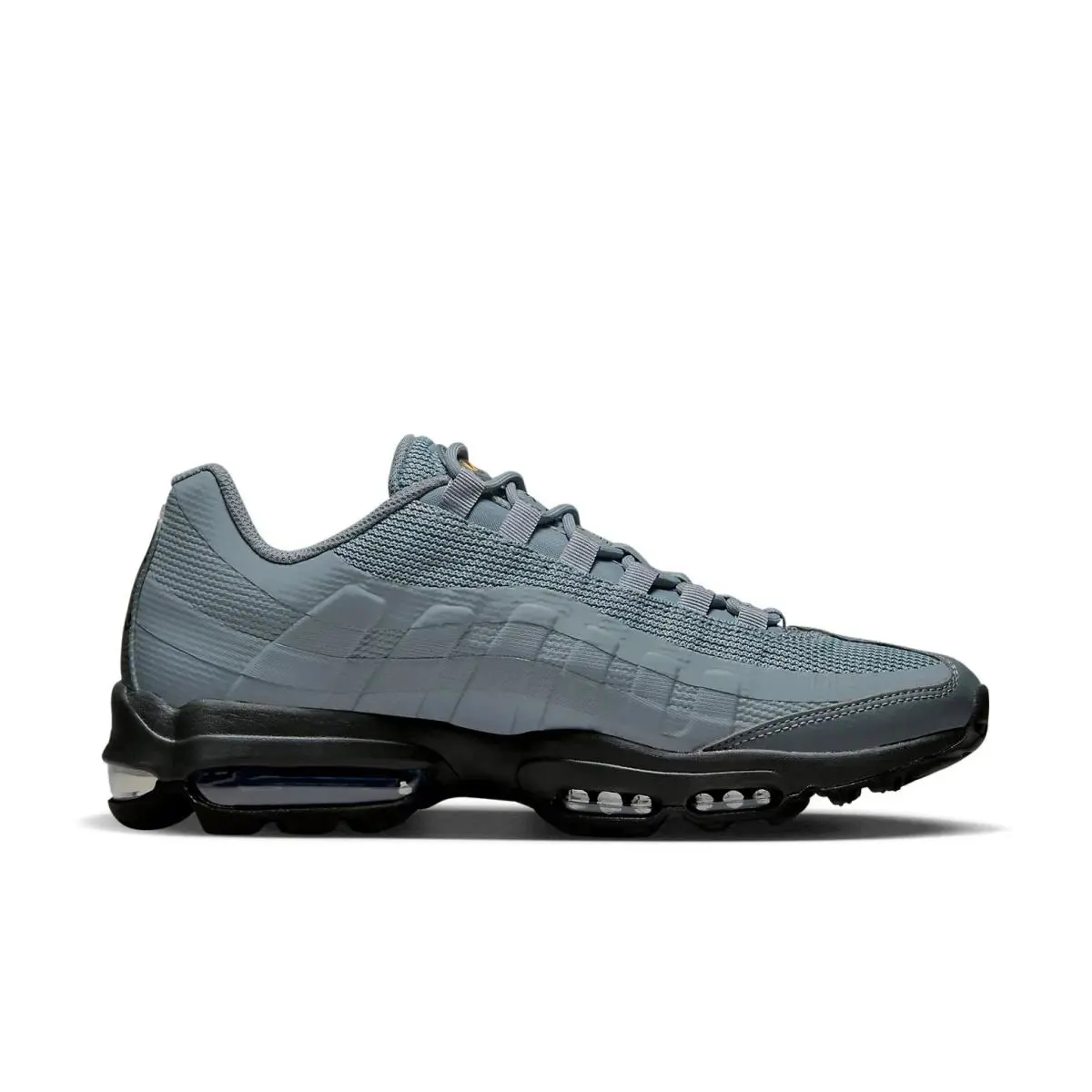 Nike Air Max 95 Ultra Mens Size 7.5 Big Bubbles Cool Grey Orange DX2658B002 - Grey