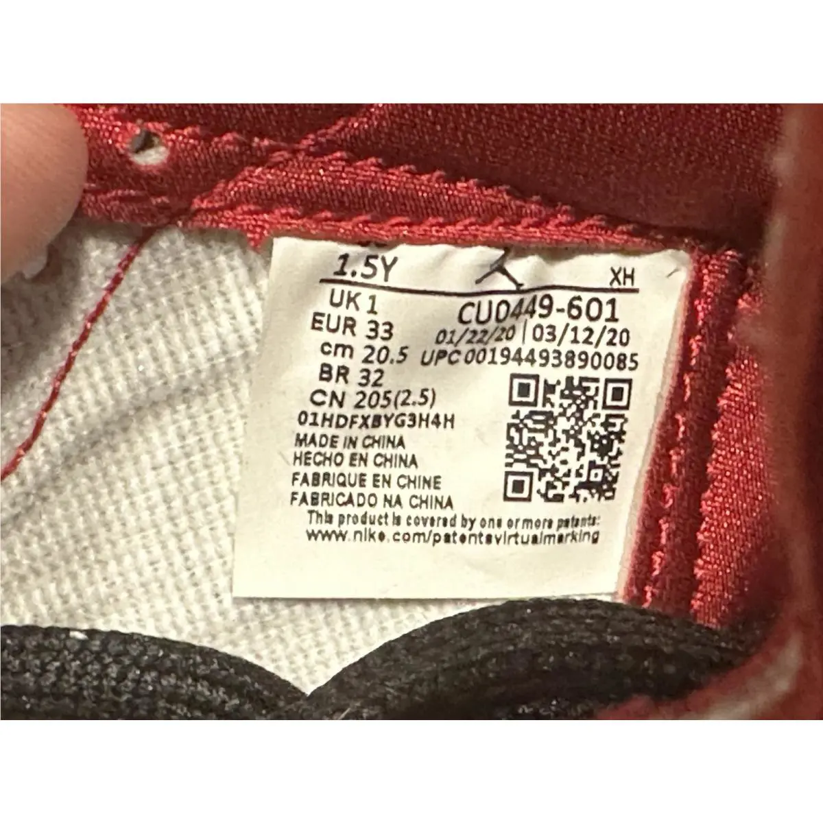 Nike shoes - Air Jordan 1 - Air - Multicolor 8