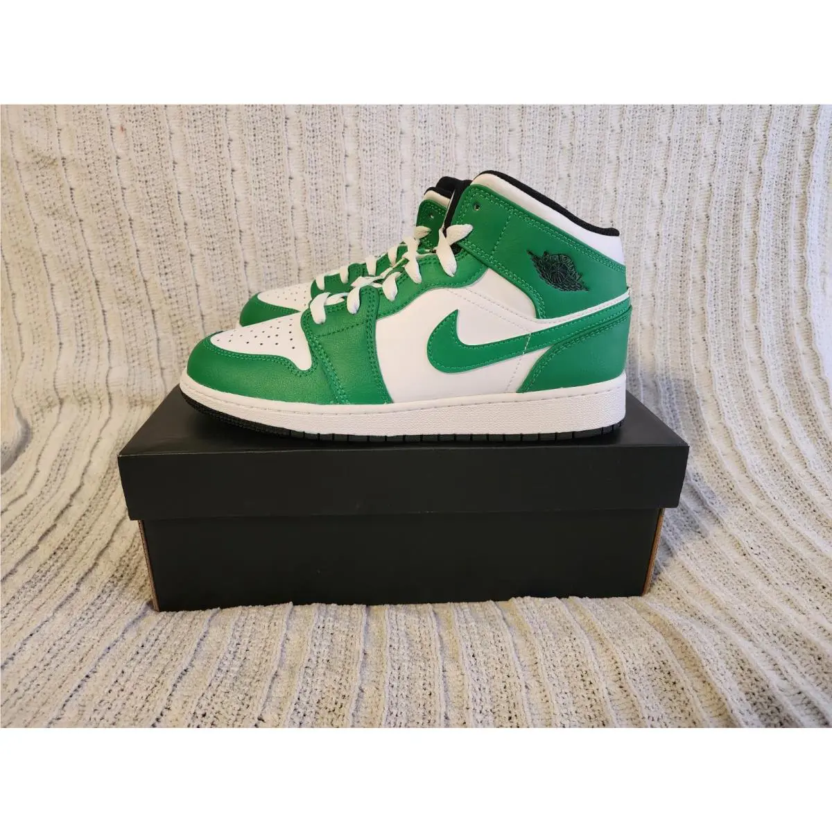 Nike shoes - Air Jordan 1 Mid - Air Mid - Green 4