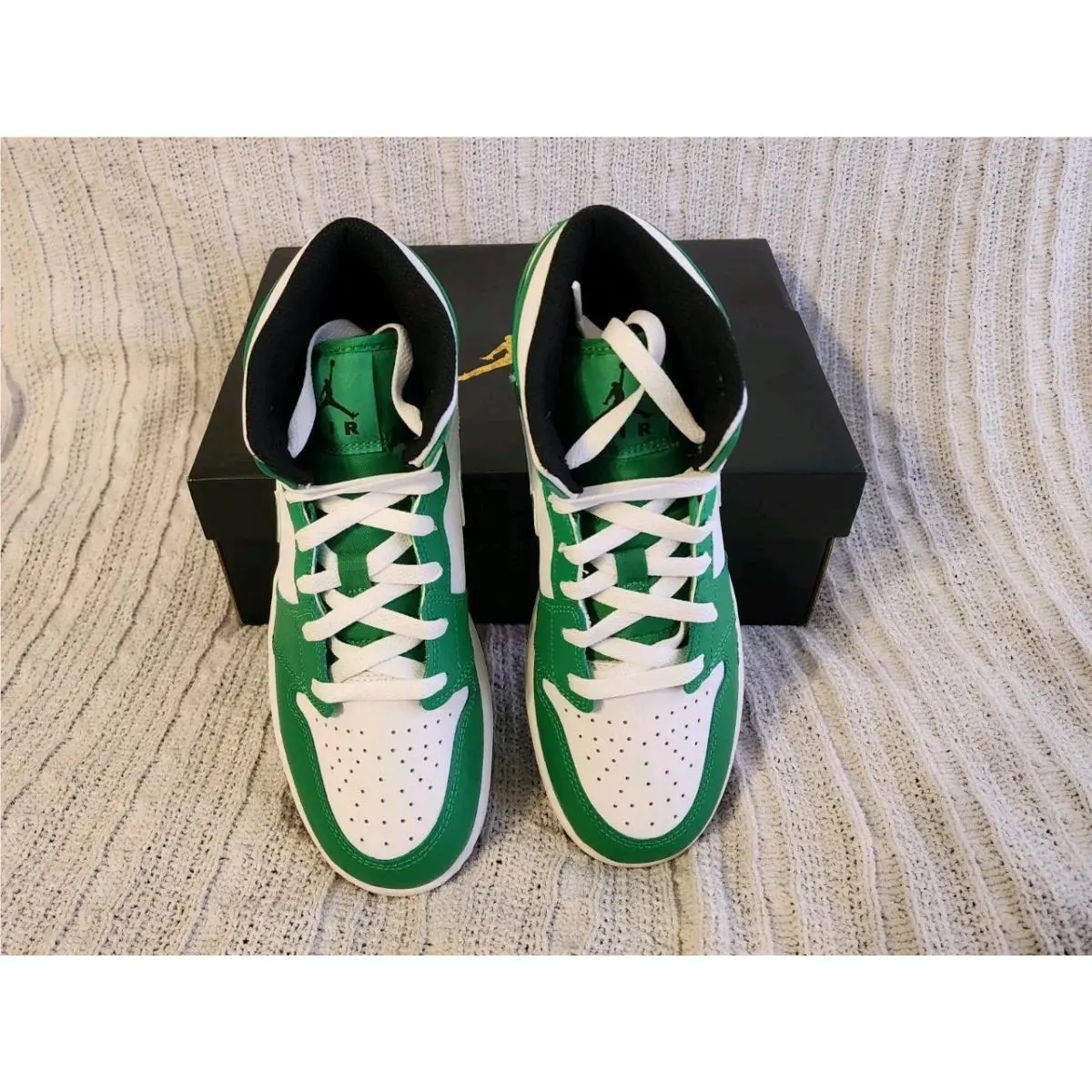 Nike shoes - Air Jordan 1 Mid - Air Mid - Green 5
