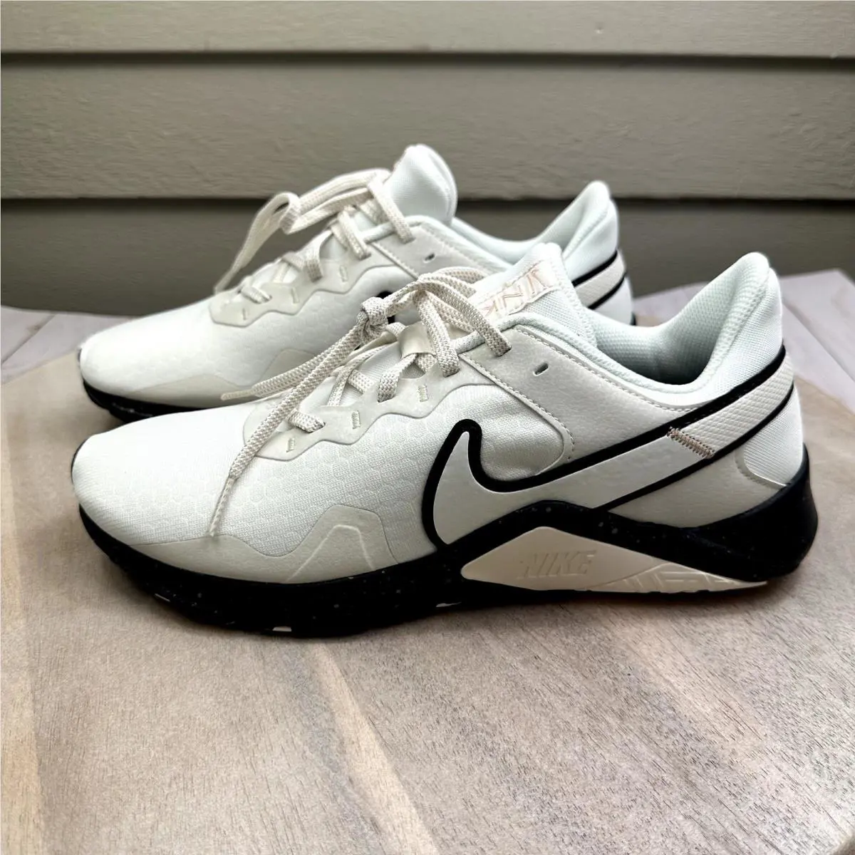 Nike shoes - Nike Legend Essential 2 - Legend Essential - CZ3668-100 - White, Manufacturer: Sail/Metallic Copper Coin/Black 9