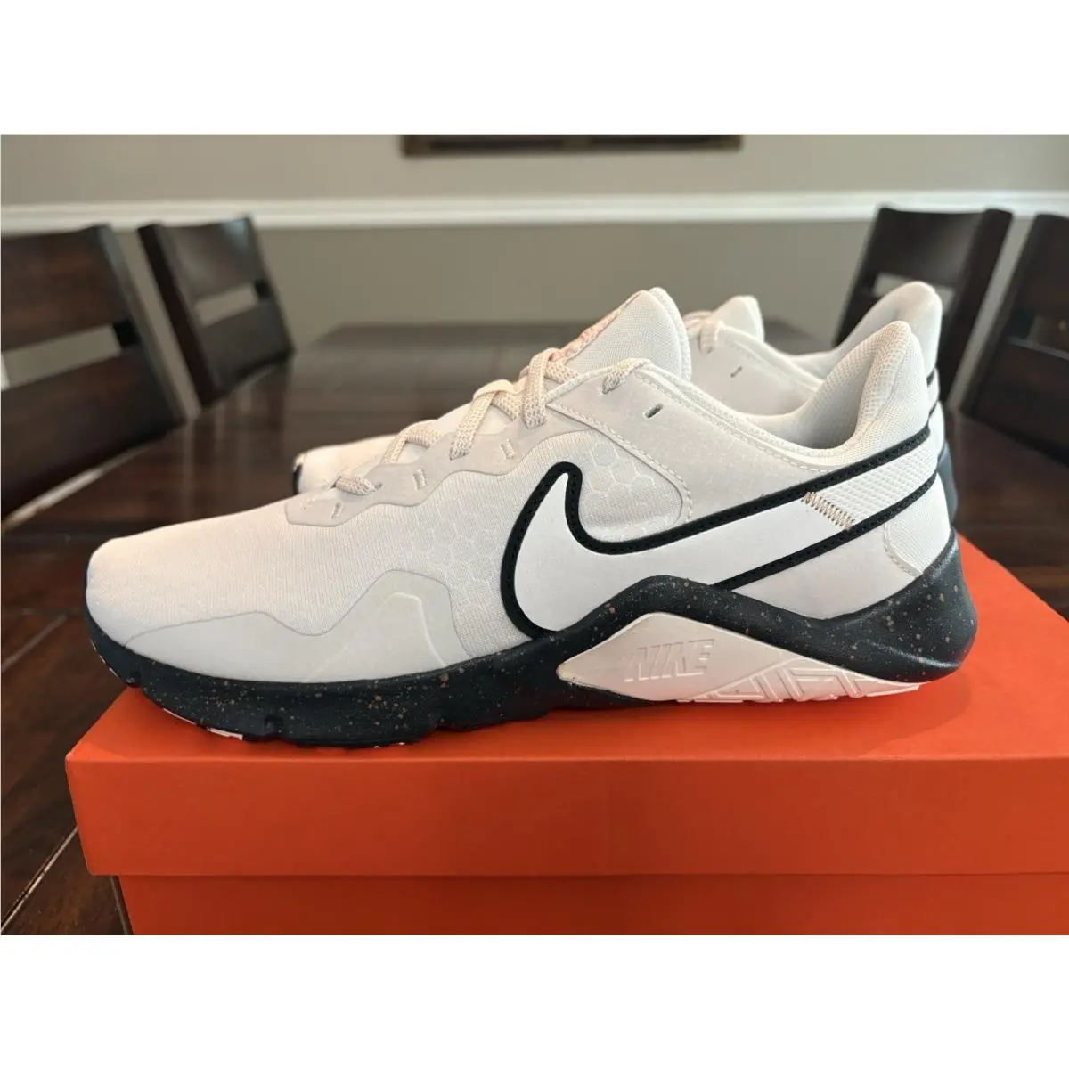 Nike shoes - Nike Legend Essential 2 - Legend Essential - CZ3668-100 - White, Manufacturer: Sail/Metallic Copper Coin/Black 14