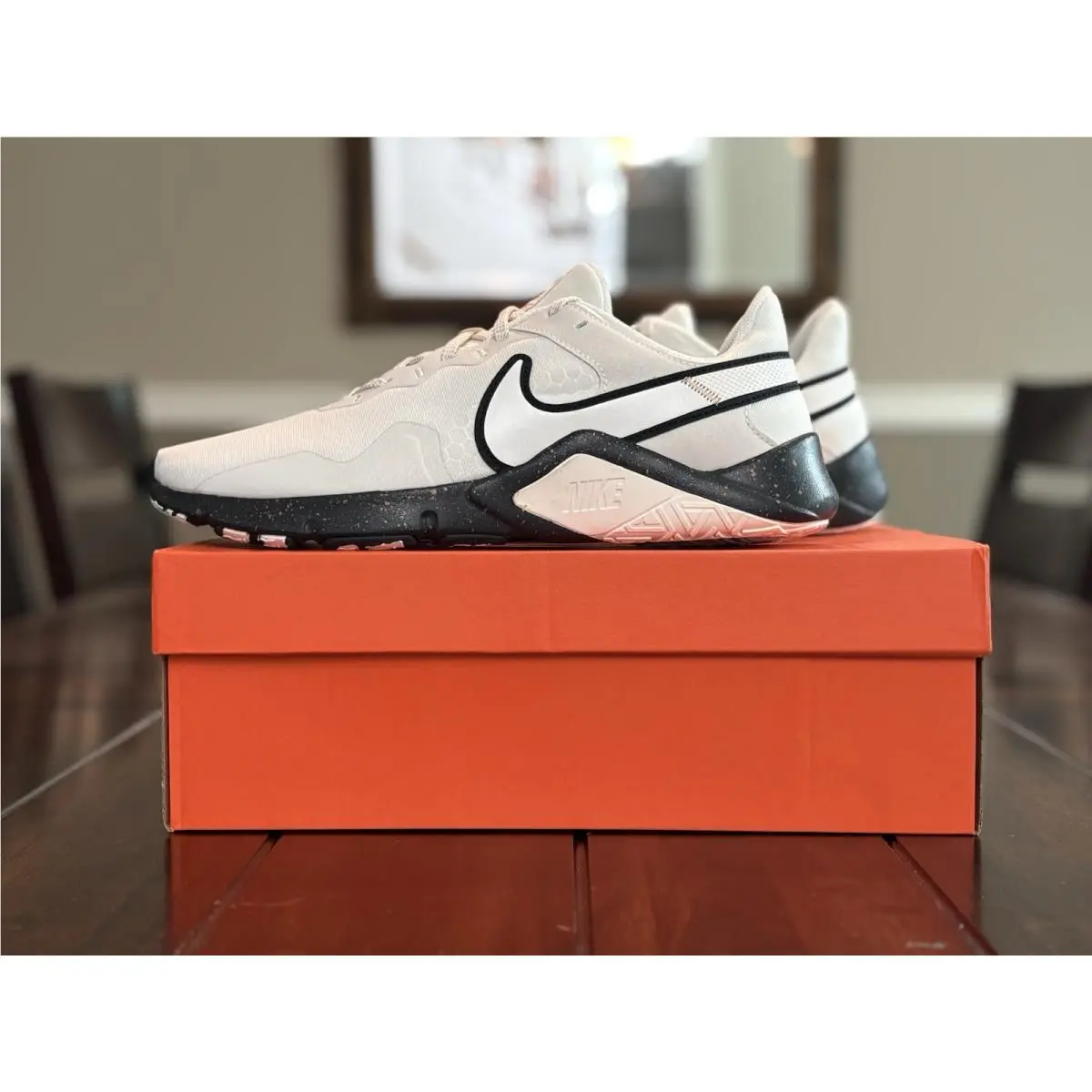 Nike shoes - Nike Legend Essential 2 - Legend Essential - CZ3668-100 - White, Manufacturer: Sail/Metallic Copper Coin/Black 15