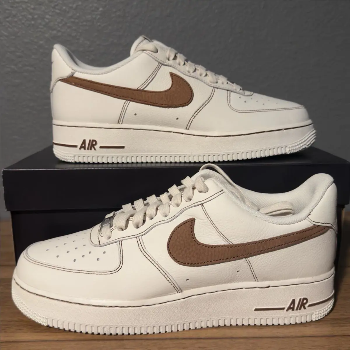 Nike shoes - Nike Air Force 1 - Air Force - HQ2037-101 - Beige (UPC: 0198481718450) 3