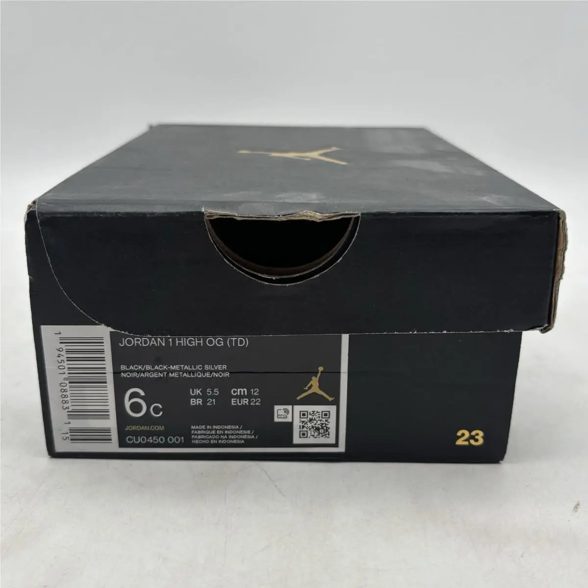 Nike shoes - Jordan 1 - Black 6