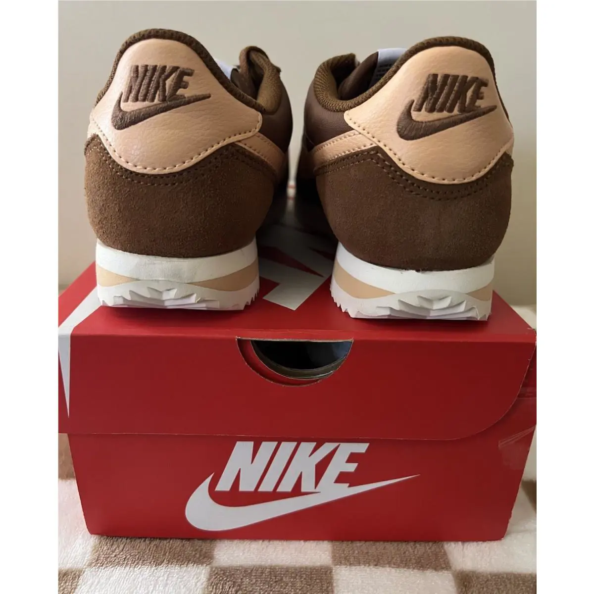 Nike shoes - Nike Cortez - Cortez - Light British Tan/Orange Chalk 9