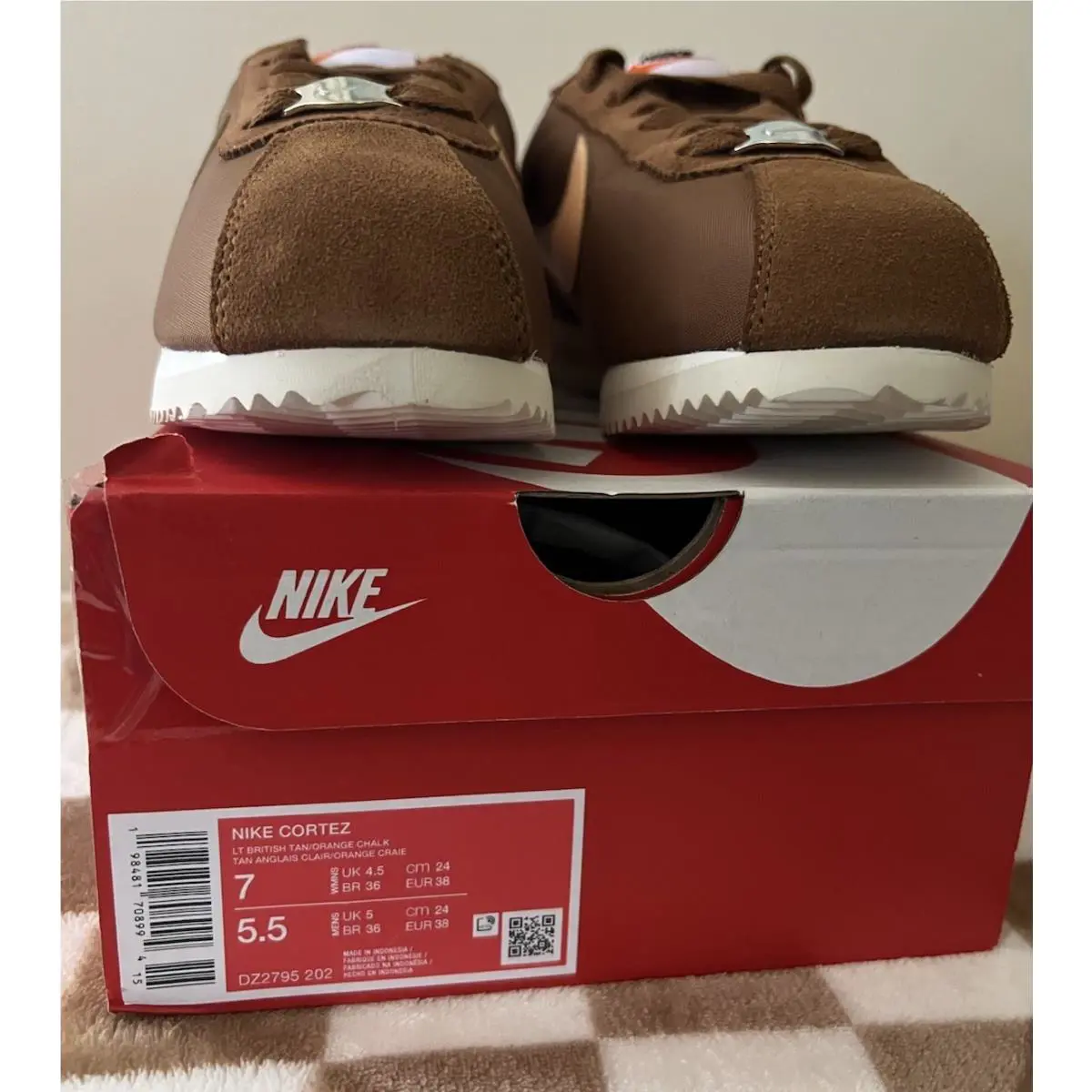Nike shoes - Nike Cortez - Cortez - Light British Tan/Orange Chalk 10
