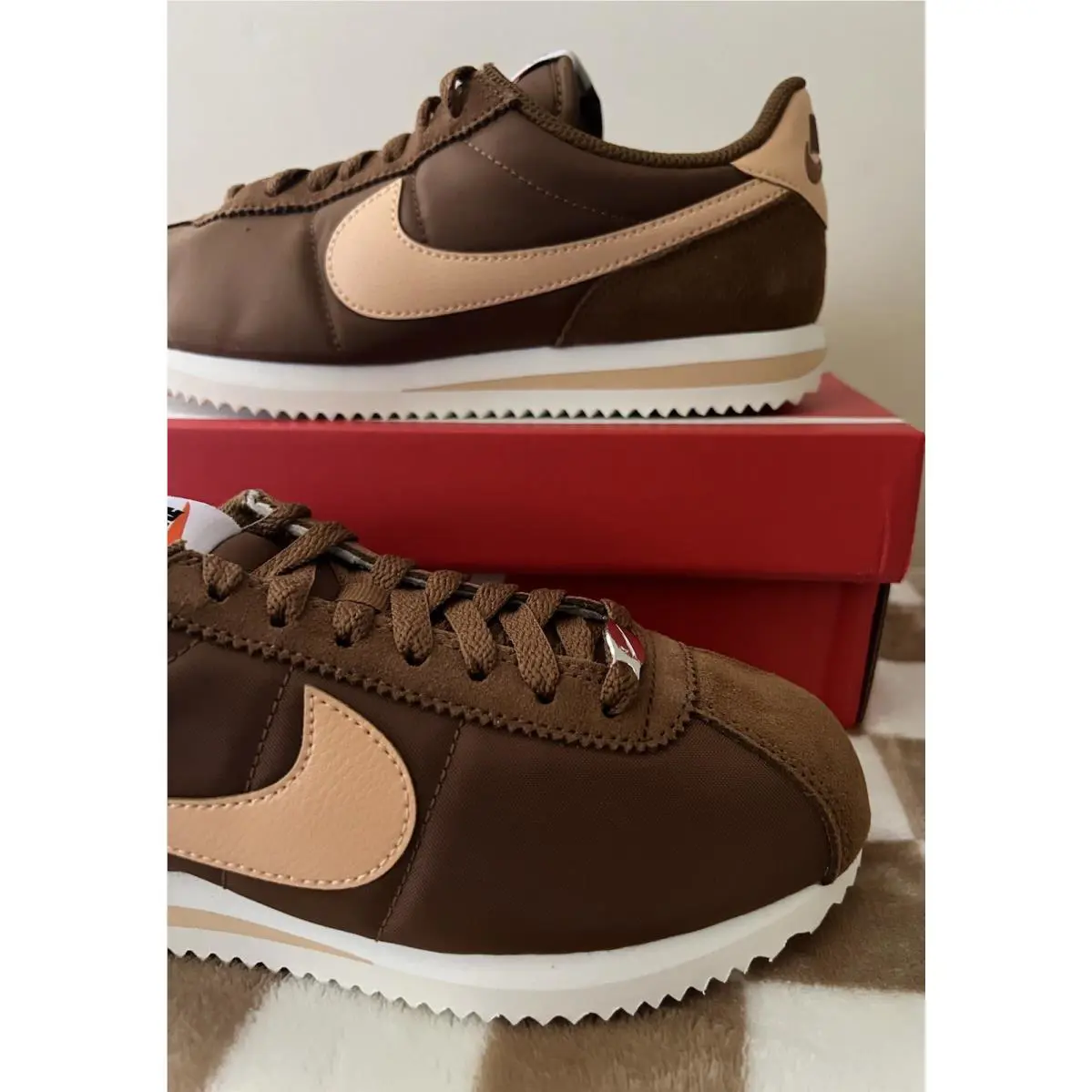 Nike shoes - Nike Cortez - Cortez - Light British Tan/Orange Chalk 2