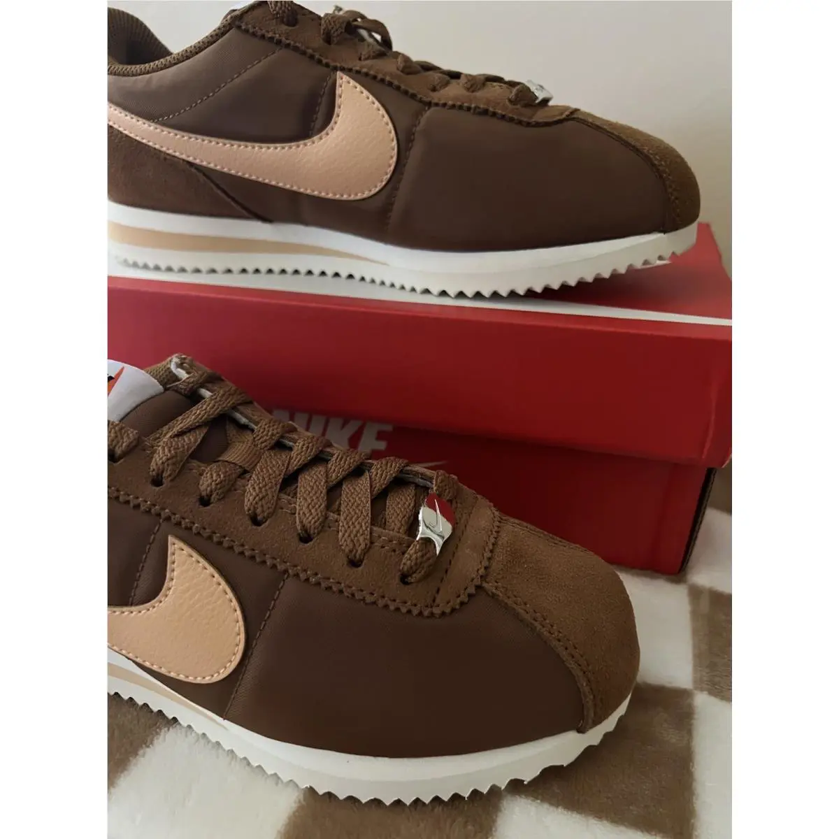 Nike shoes - Nike Cortez - Cortez - Light British Tan/Orange Chalk 3