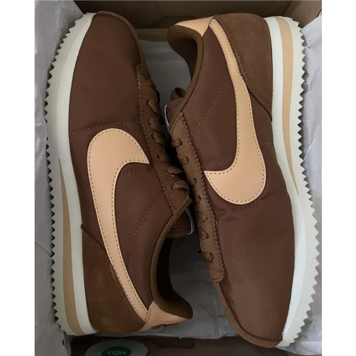Nike shoes - Nike Cortez - Cortez - Light British Tan/Orange Chalk 12