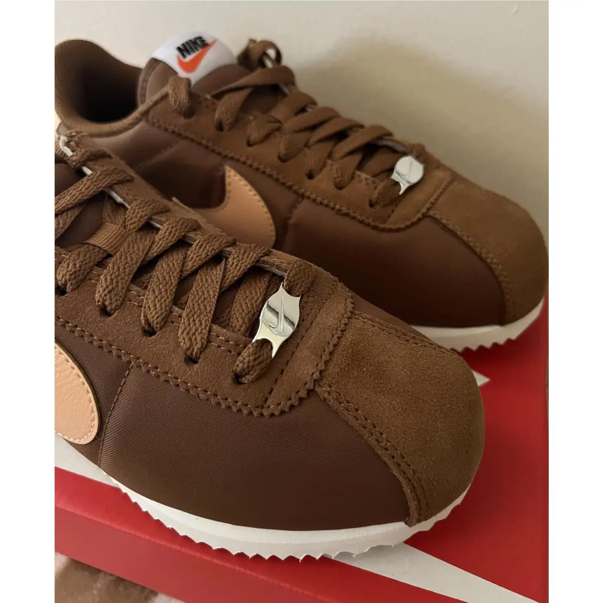 Nike shoes - Nike Cortez - Cortez - Light British Tan/Orange Chalk 4