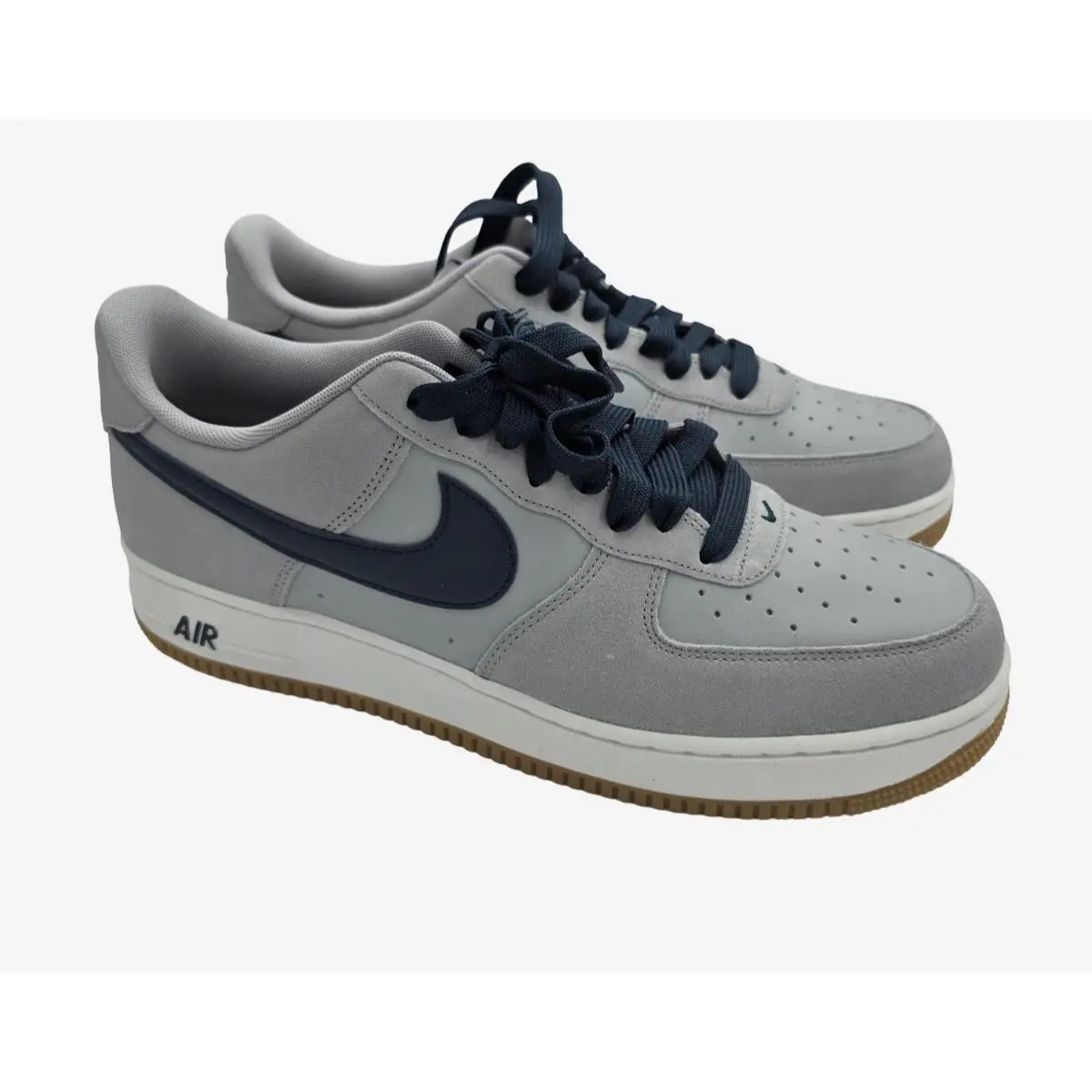 Nike Air Force 1 07 LV8 Georgetown Sz 14 IB6388 003 Light Smoke Grey