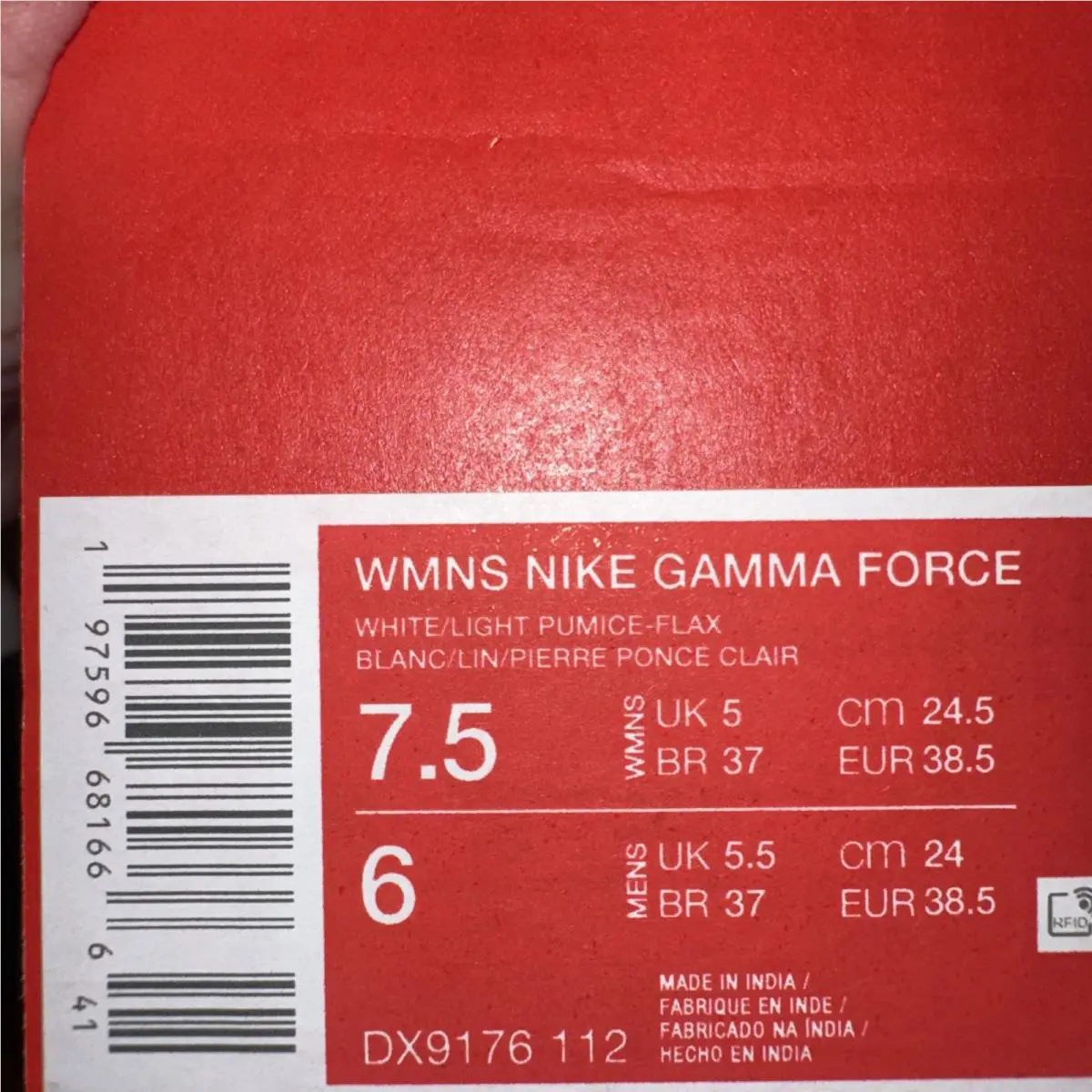 Nike shoes - Nike Gamma Force - Gamma Force - DX9176-112 - White 4
