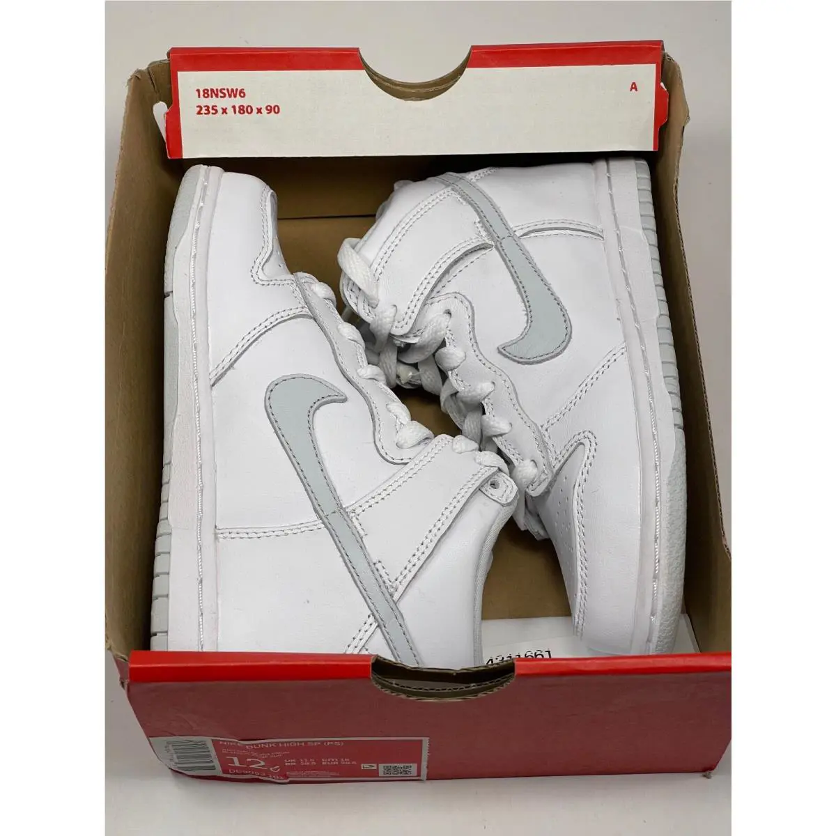 Nike shoes - Dunk HIgh SP PS - Dunk HIgh - Pure Platinum (UPC: 194954311661) 8