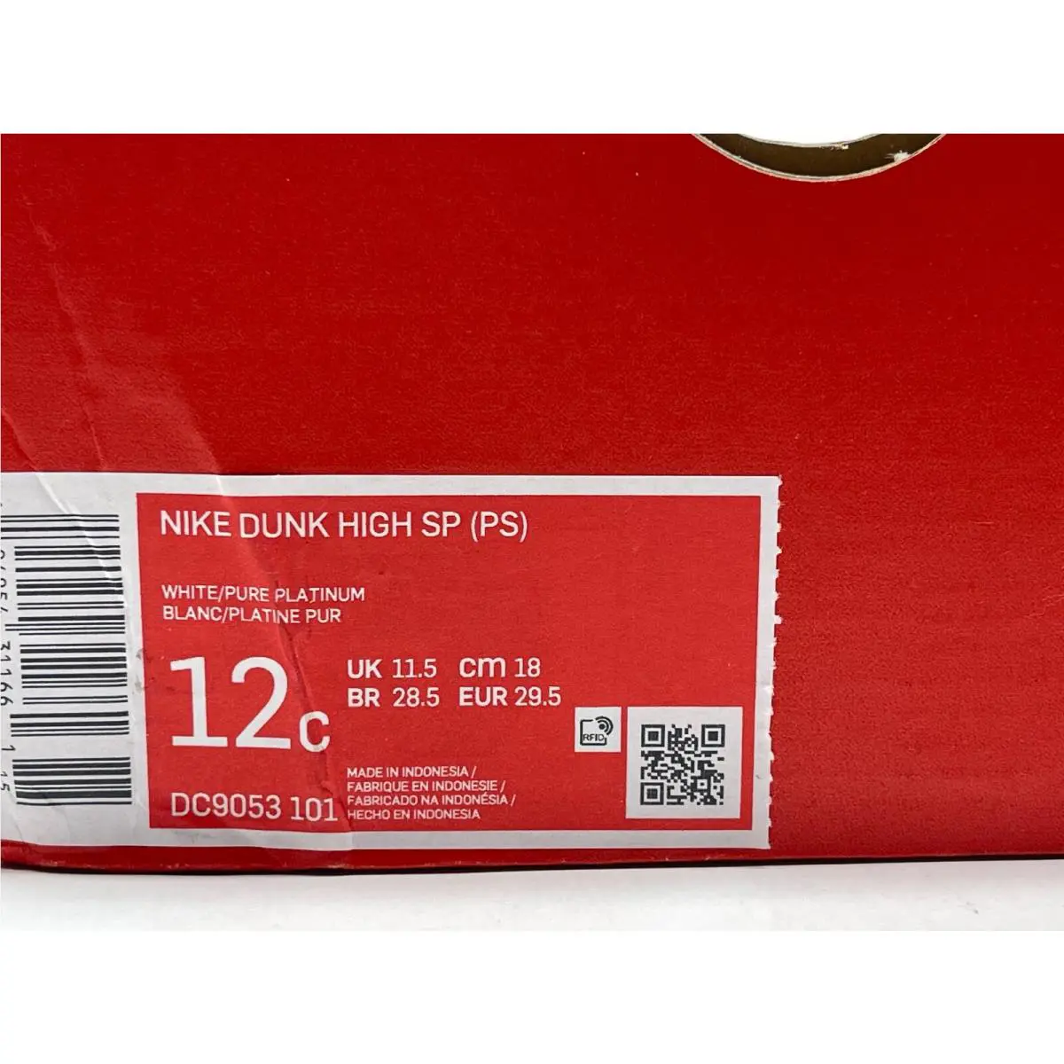 Nike shoes - Dunk HIgh SP PS - Dunk HIgh - Pure Platinum (UPC: 194954311661) 9