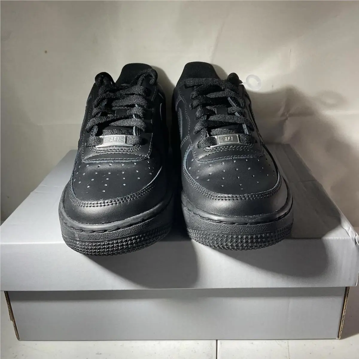Nike shoes - Nike Air Force 1 GS - Black 1