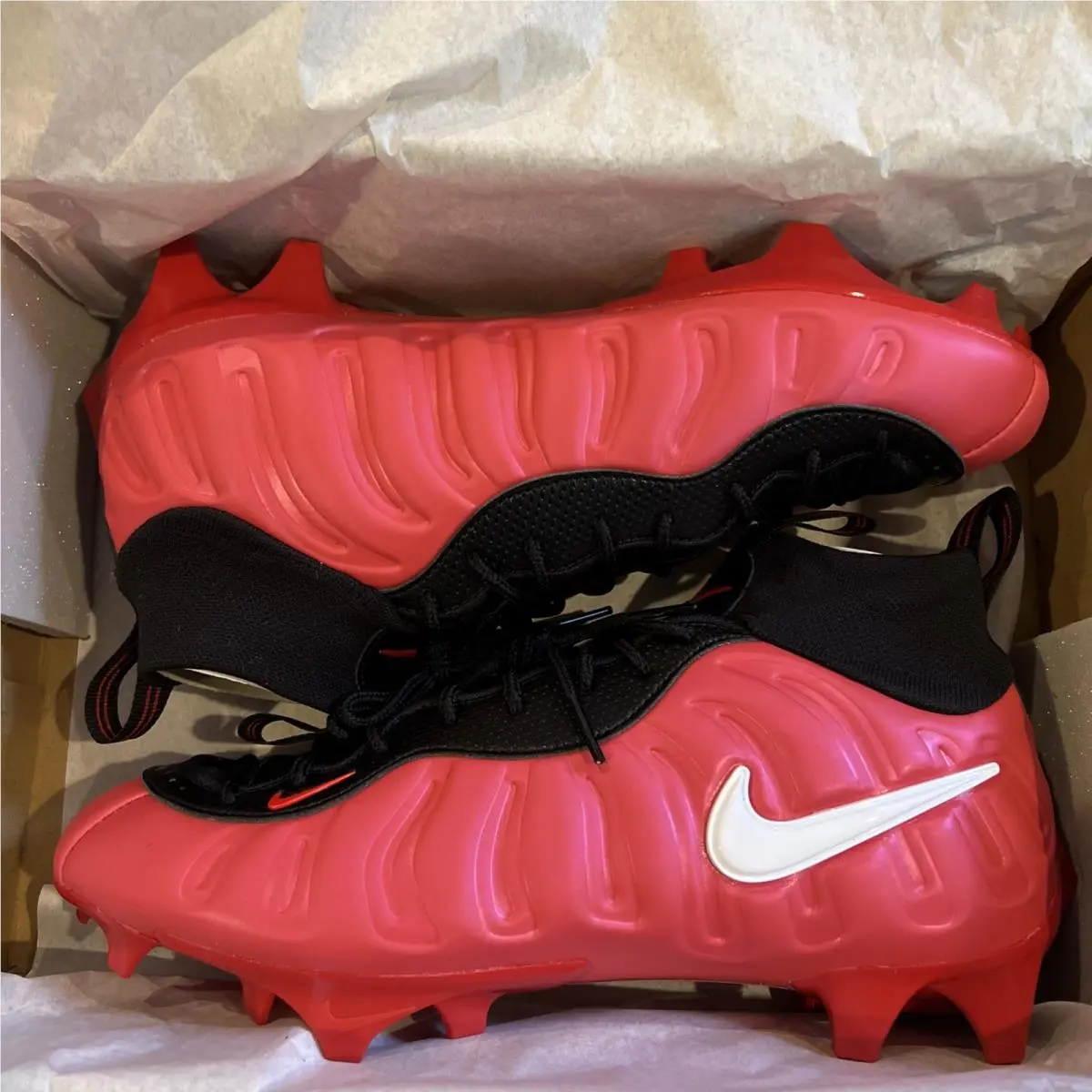 Nike Vaporposite Pro University Red Football Cleats PE Size 9 HM6870-600