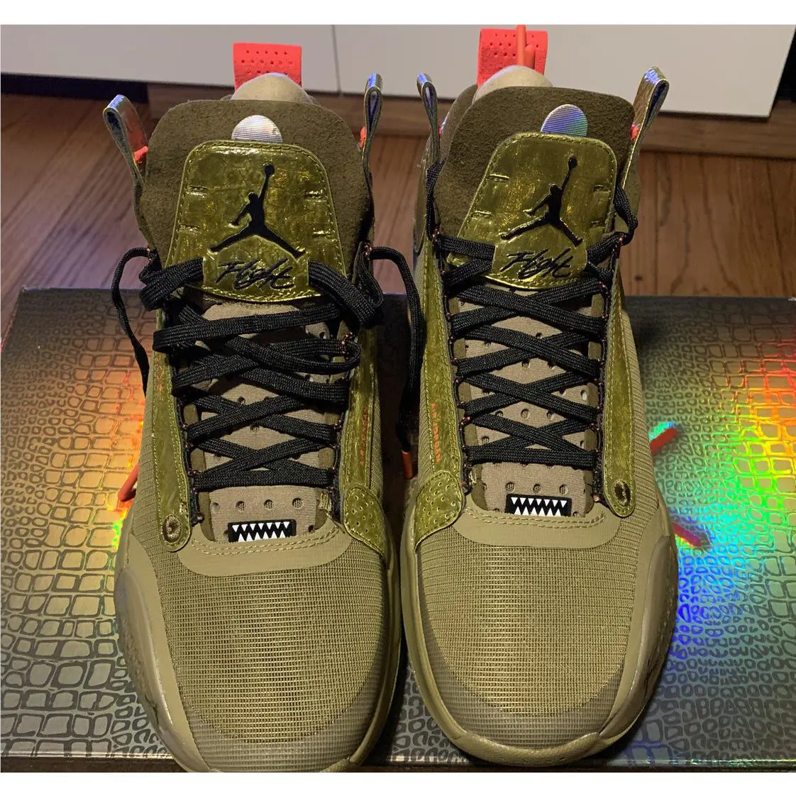 Nike shoes - Air Jordan 34 - Air - Green 0
