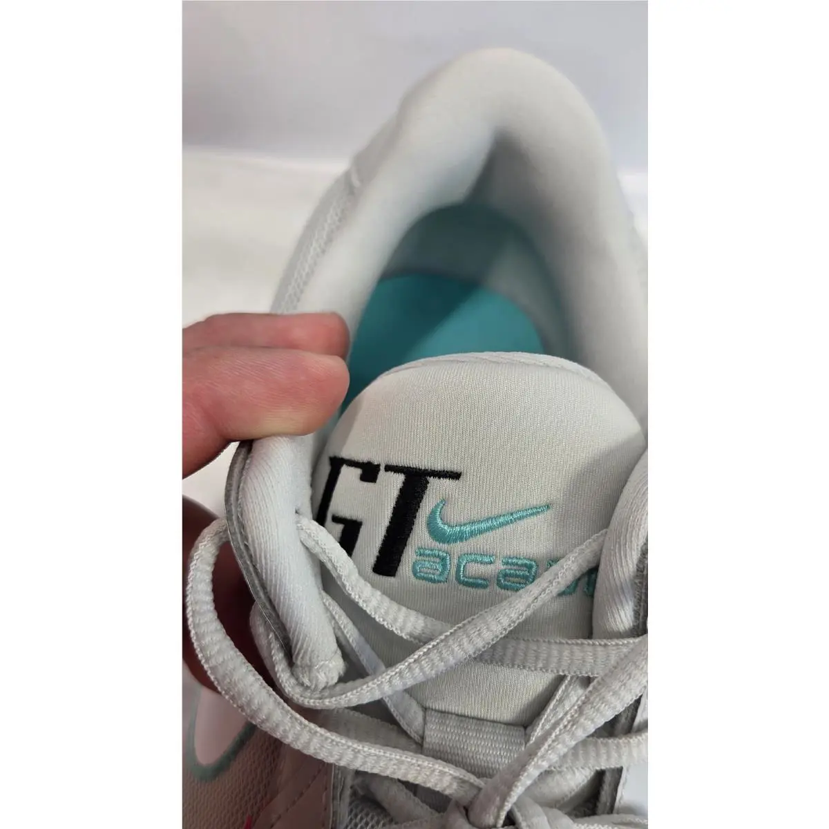 Nike shoes - Nike Air Zoom G.T Cut Academy EP - FB2599 010 - PHOTON DUST/WHITE-PINK BLAST 5
