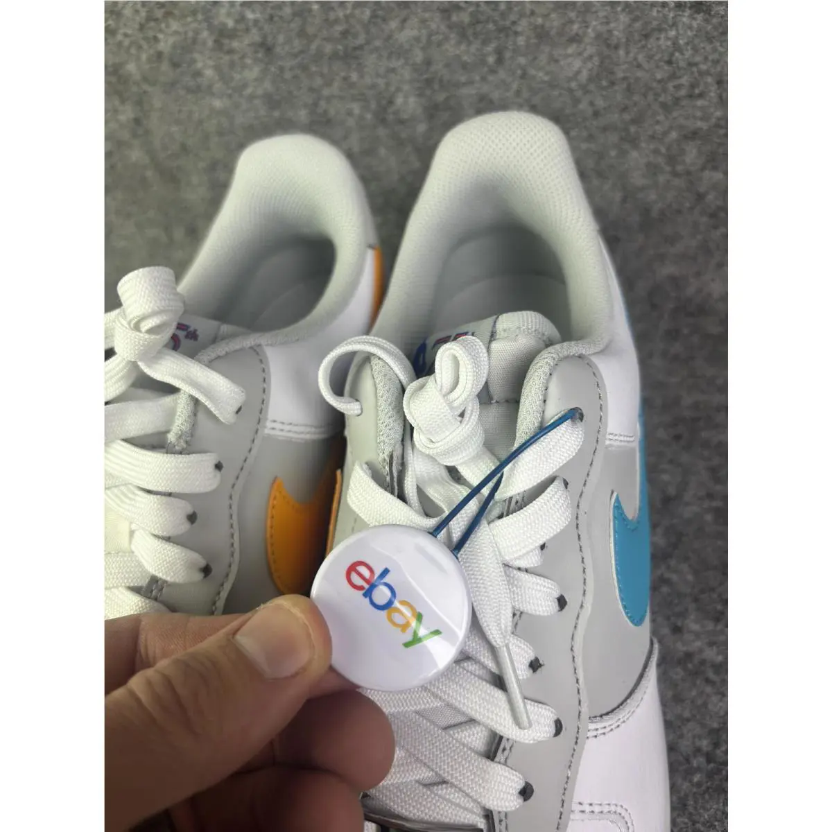 Nike shoes - Nike Air Force 1 `07 LV8 EMB - White 2