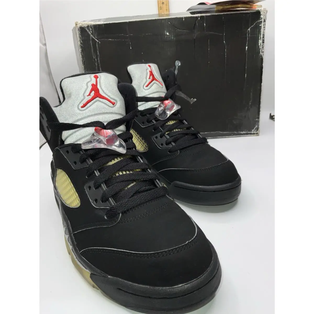 Nike shoes - Air Jordan 5 - Air - 136027-004 - Black (UPC: 0883412704175) 16