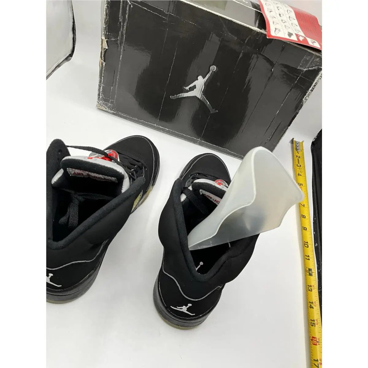 Nike shoes - Air Jordan 5 - Air - 136027-004 - Black (UPC: 0883412704175) 17